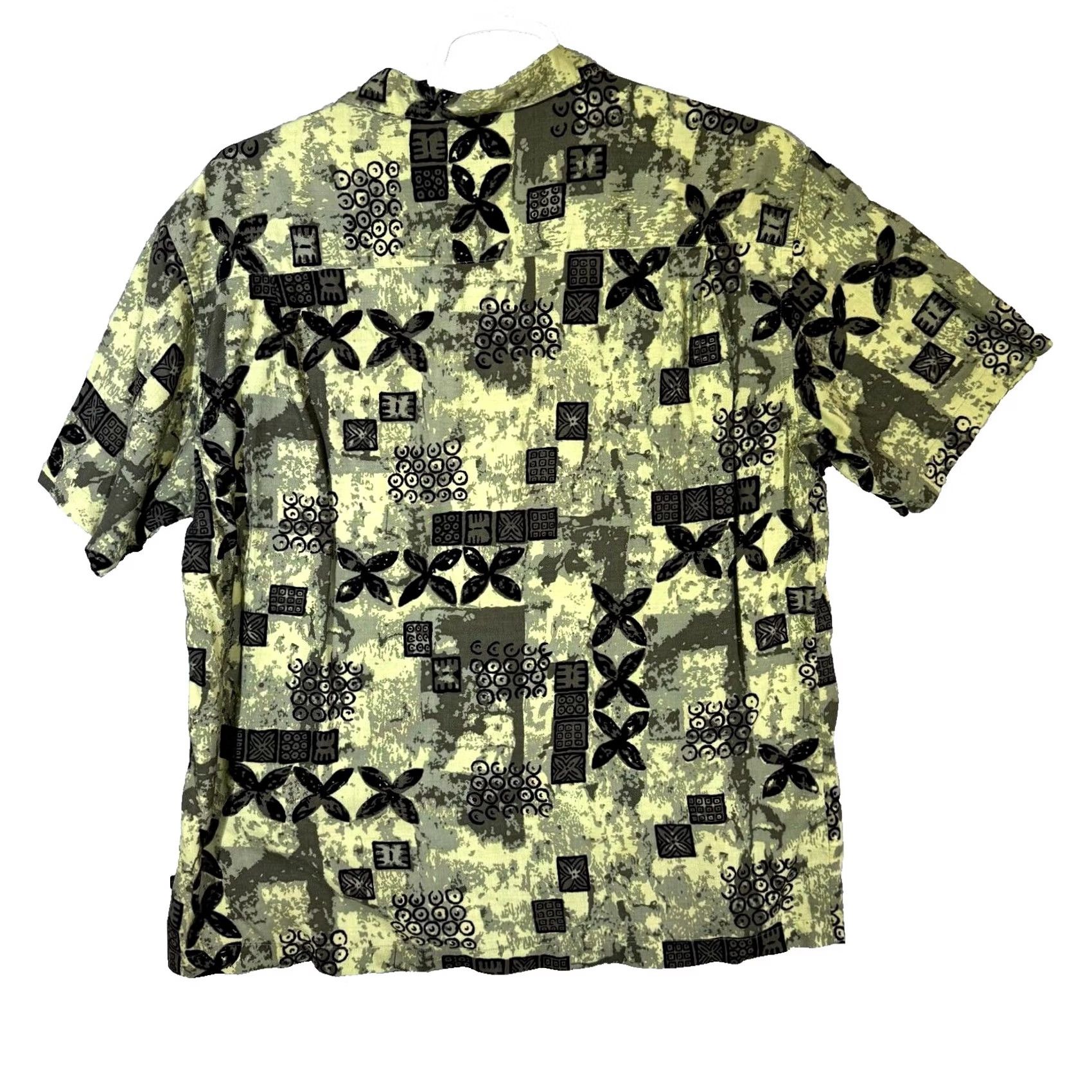 Ocean Pacific Ocean Pacific Hawaiian Shirt XL Men’s Green Viscose Short Sleeve Button-Up Size US XL / EU 56 / 4 - 2 Thumbnail
