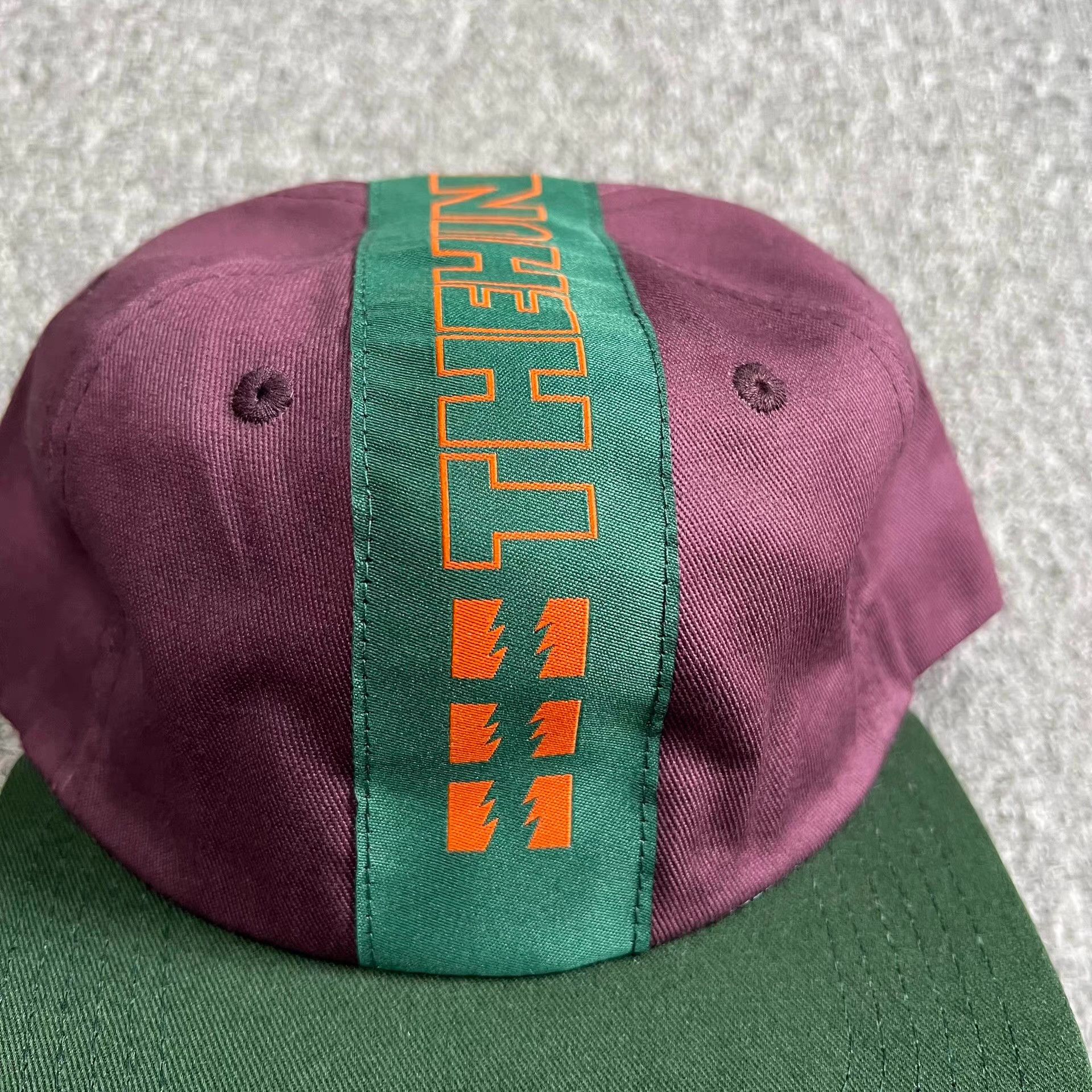 The Hundreds The Hundreds Bomb Webbing Embroidered Baseball Visor Q7 Size ONE SIZE - 2 Thumbnail