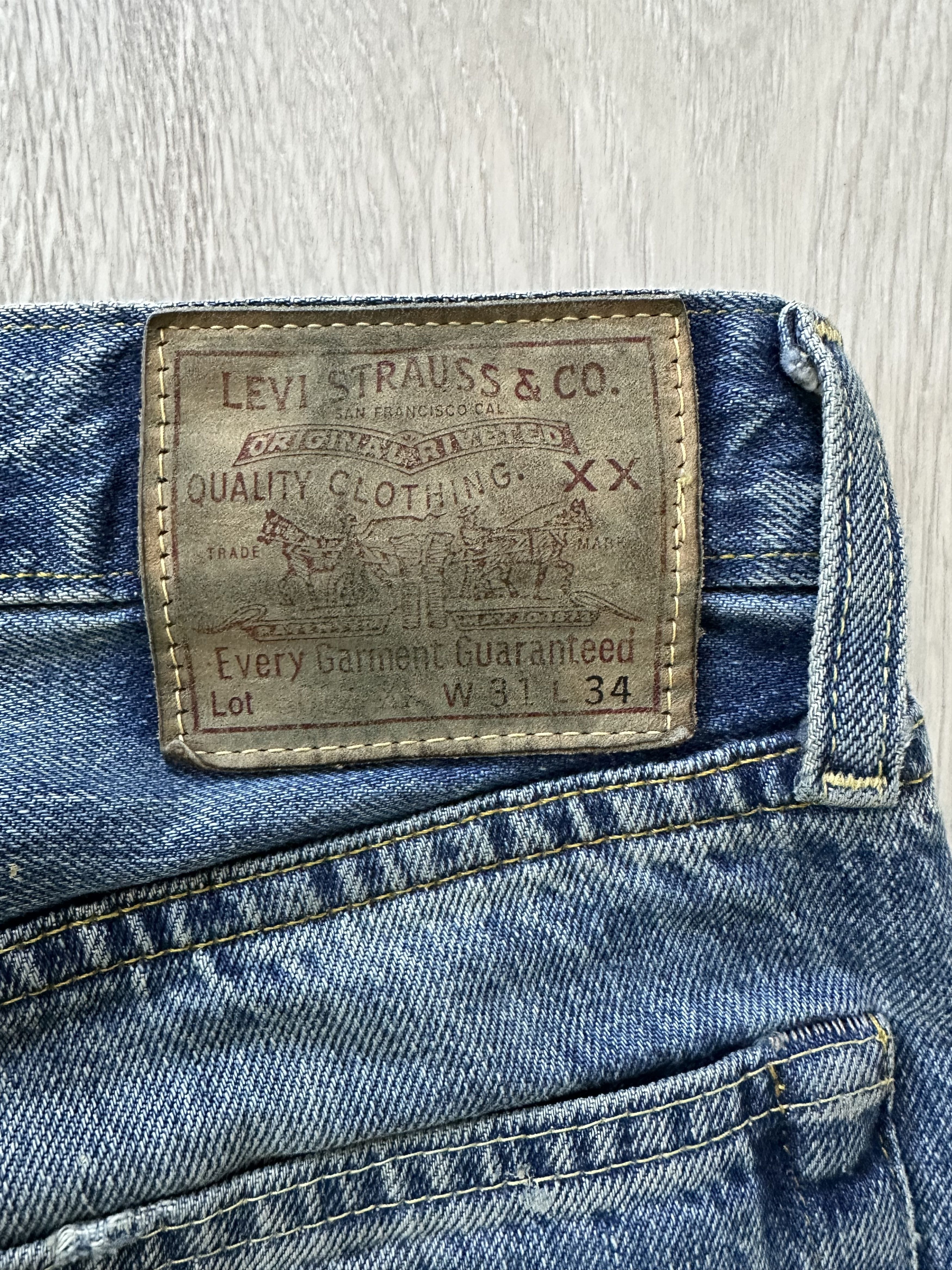 Levi's × Levi's Vintage Clothing LVC Levi's Vintage Clothing 1954 501 W31 L29 Selvedge Big E Size US 31 - 6 Thumbnail