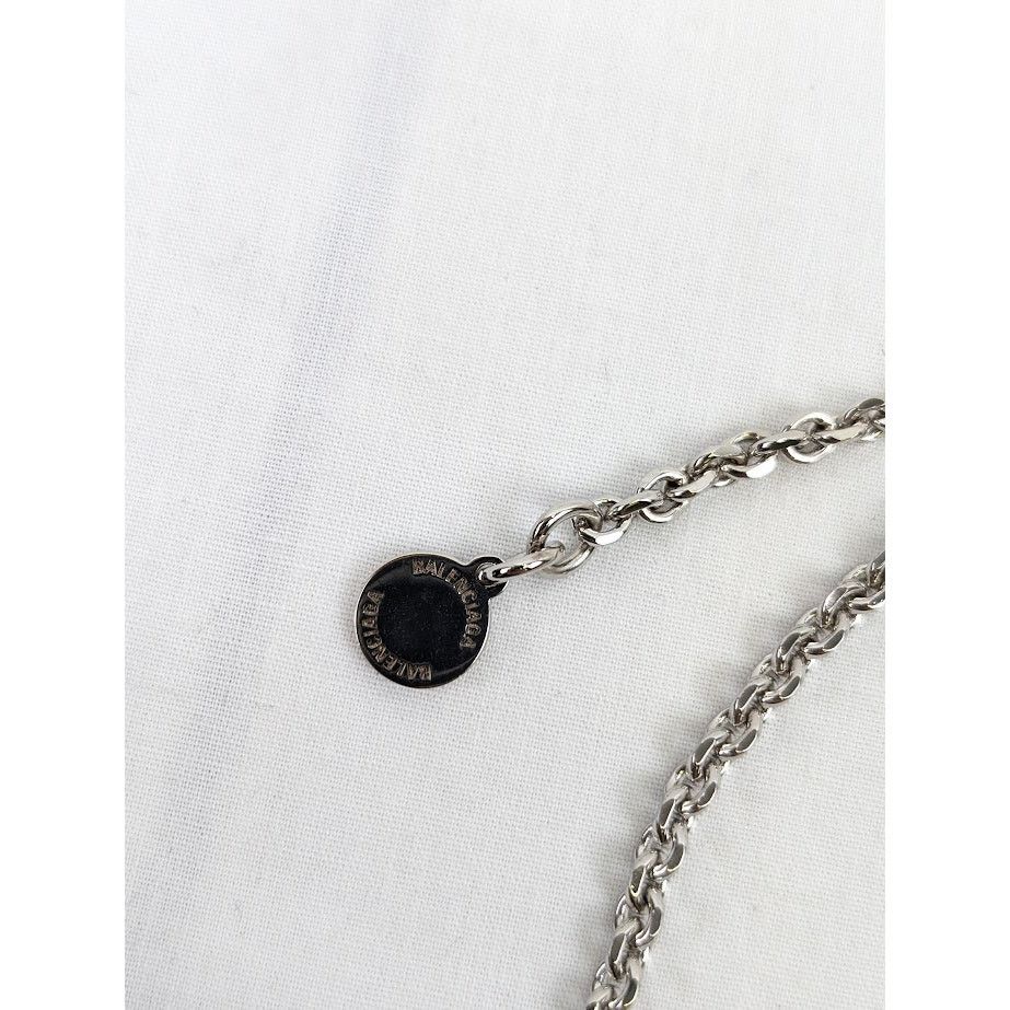 Balenciaga o1rshd1 Size: OS / Shanghai Necklace in Silver Size ONE SIZE - 10 Thumbnail