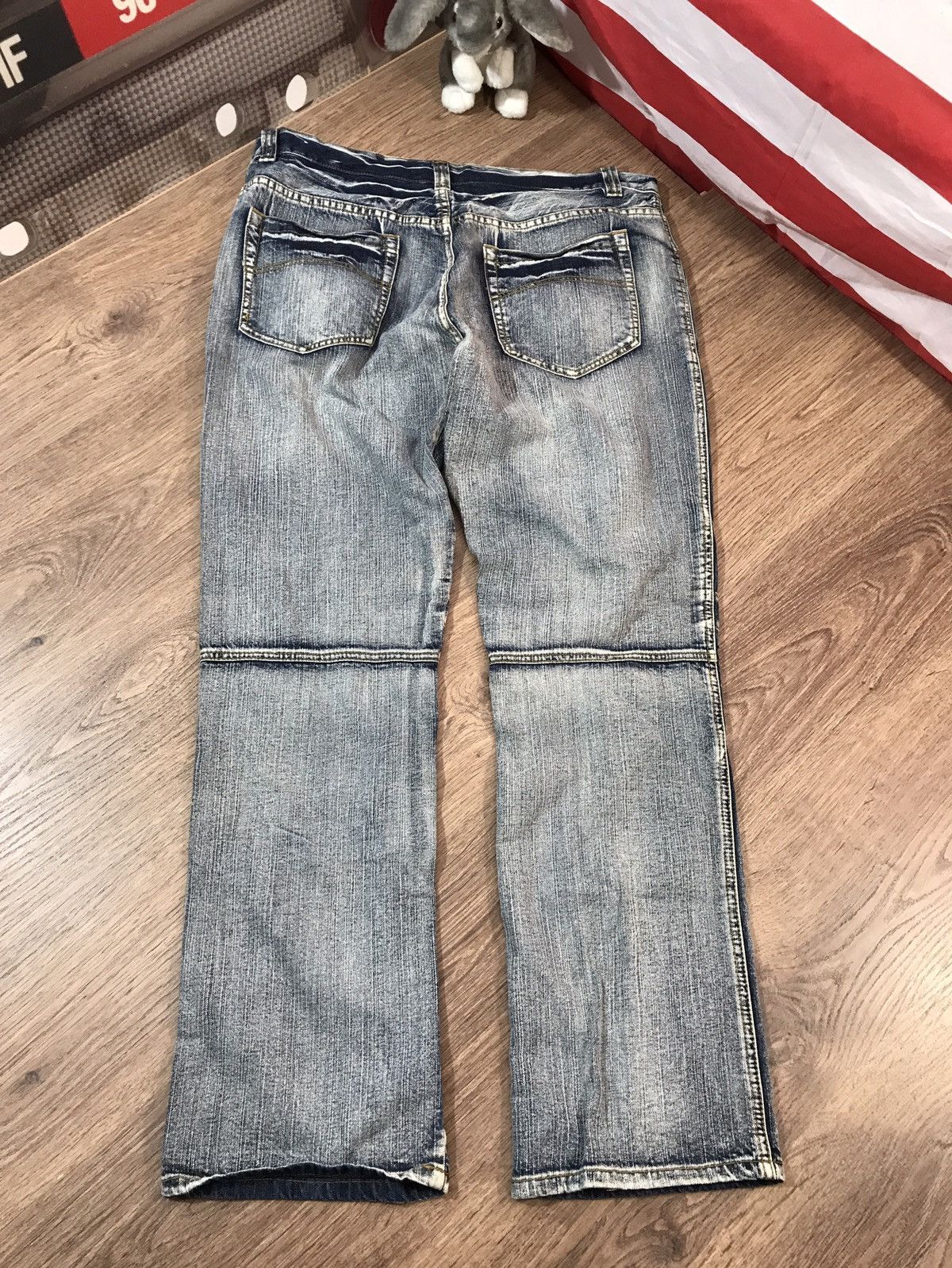 Japanese Brand × Vintage Vintage Distressed Denim Pants Jeans Size 38 Size US 38 / EU 54 - 7 Thumbnail