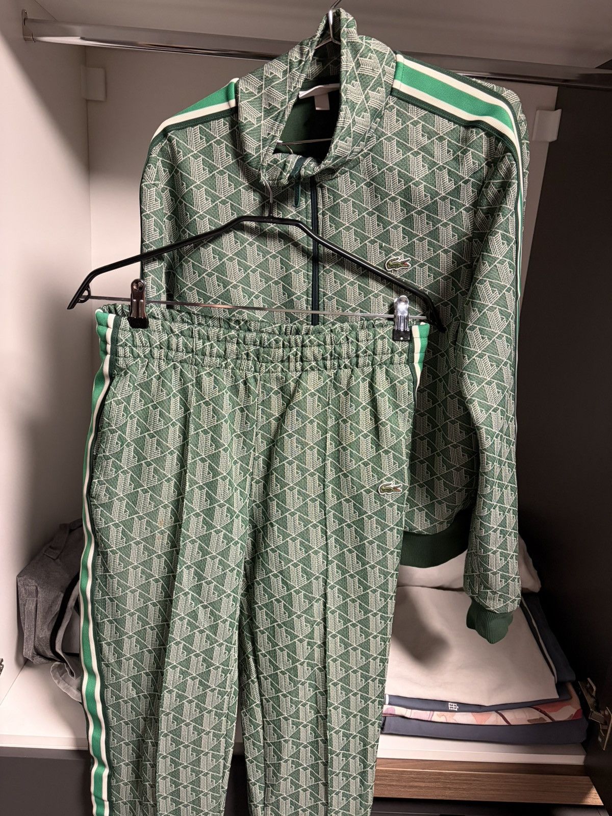 Lacoste Lacoste monogram tracksuit set Size US M / EU 48-50 / 2 - 1 Thumbnail