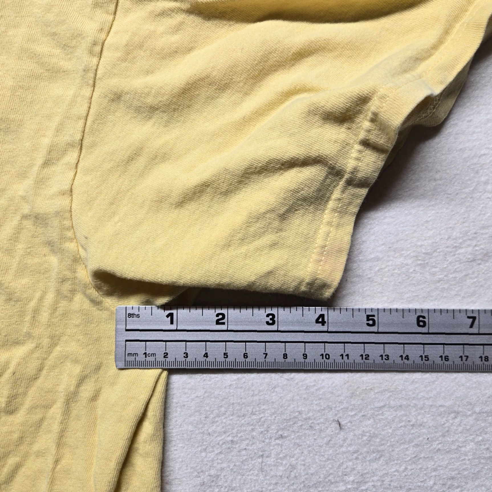 Delta Delta Great Smoky Mountains Yellow T-Shirt Men's XL Crew Neck Short Sleeve Size US XL / EU 56 / 4 - 5 Thumbnail