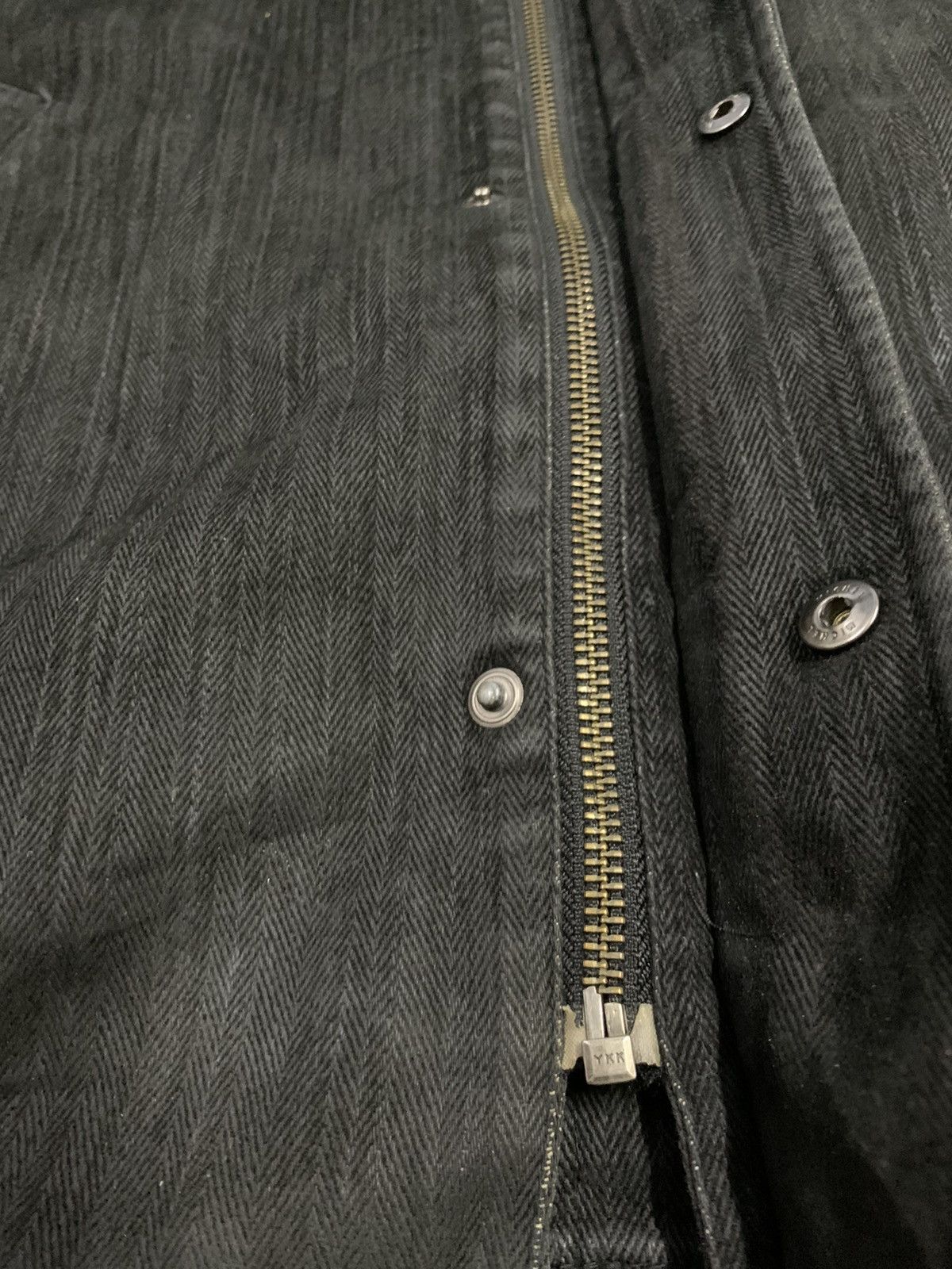 Kansai Yamamoto Kansai Yamamoto Buckle Collar Bondage Faded Denim Jacket Size US L / EU 52-54 / 3 - 7 Thumbnail