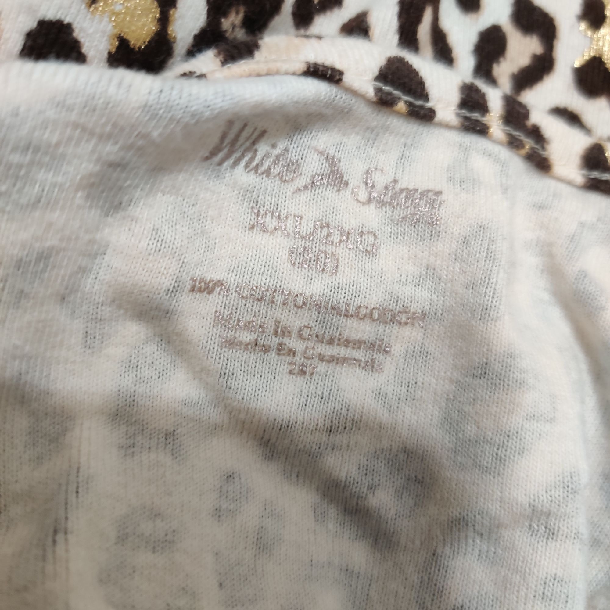 Other White Stag XXL Leopard Print Gold Foil Long Sleeve Scoop Nec Size XXL / US 16-18 / IT 52-54 - 7 Thumbnail