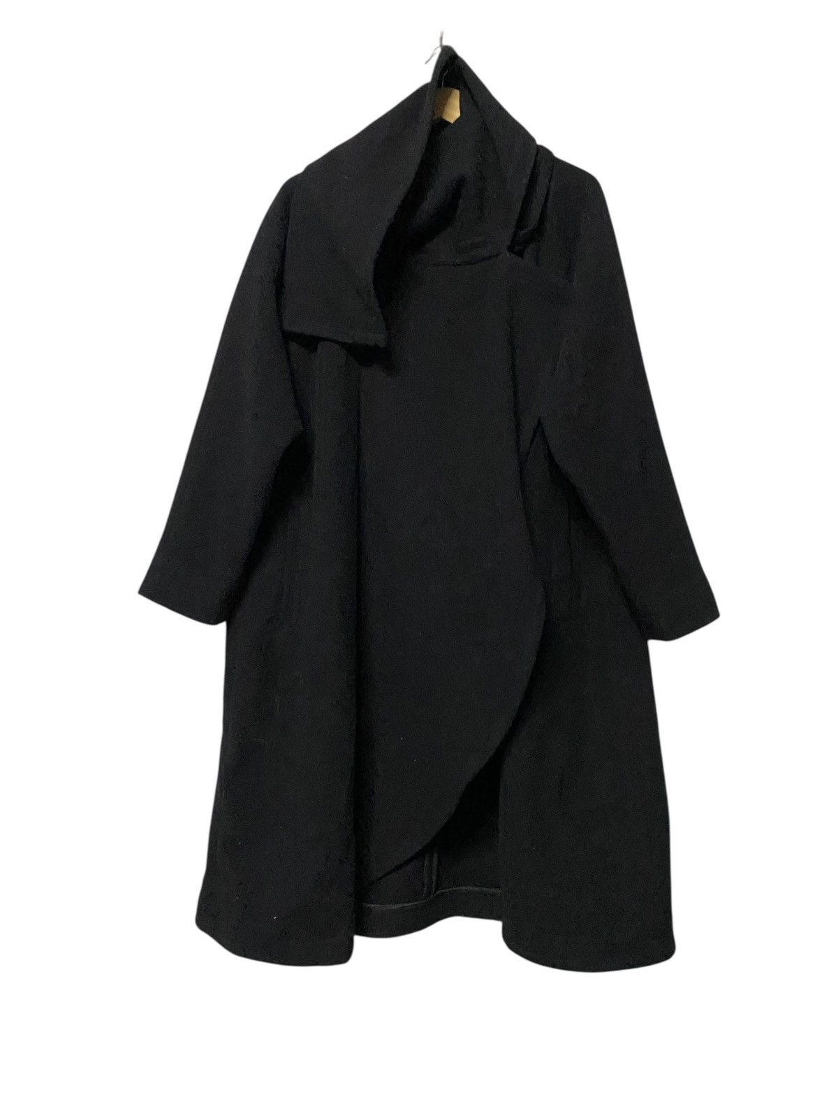 Yohji Yamamoto Limi-Feu by Yohjiyamamoyo asyhmetrical design wool jacket Size US S / EU 44-46 / 1 - 4 Thumbnail