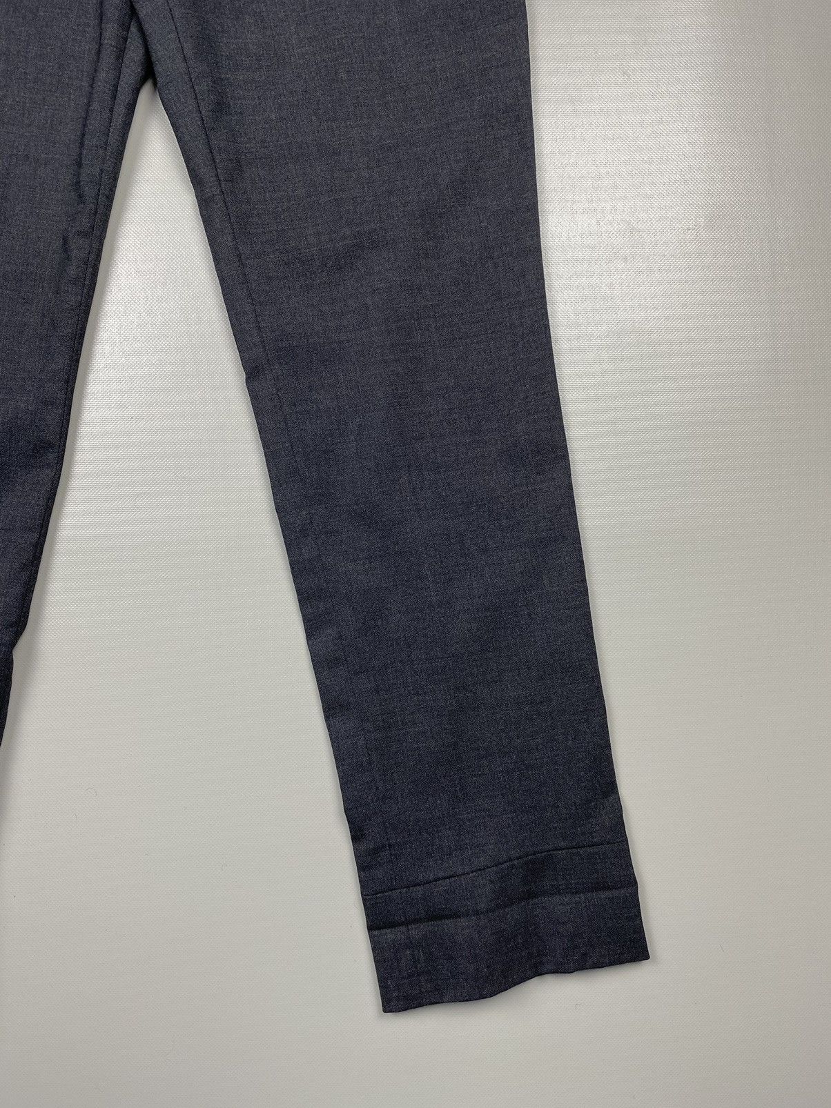 Prada Prada Women’s Black Tab Wool Trousers Pants Size 26" / US 2 / IT 38 - 15 Thumbnail