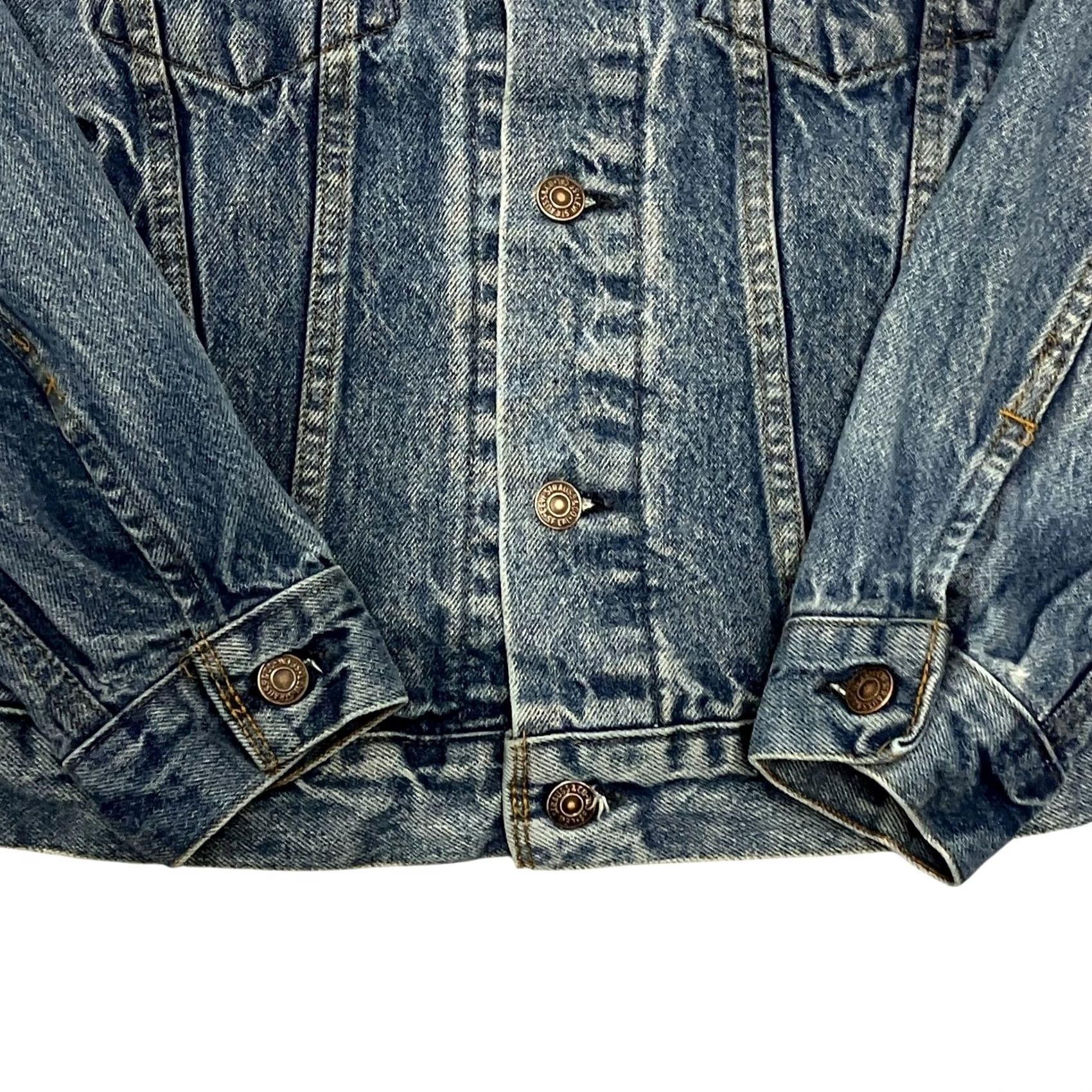 Levi's Vintage Levi'S 70506 Denim Jacket Mens Small 36 Blue Trucker USA Size US S / EU 44-46 / 1 - 3 Thumbnail
