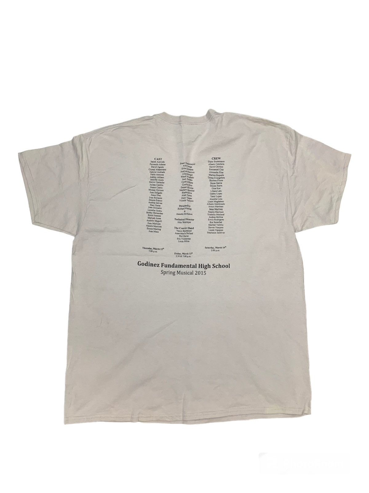 Vintage Vintage Movie Les Miserables Oversized Tshirt Size US XL / EU 56 / 4 - 2 Thumbnail