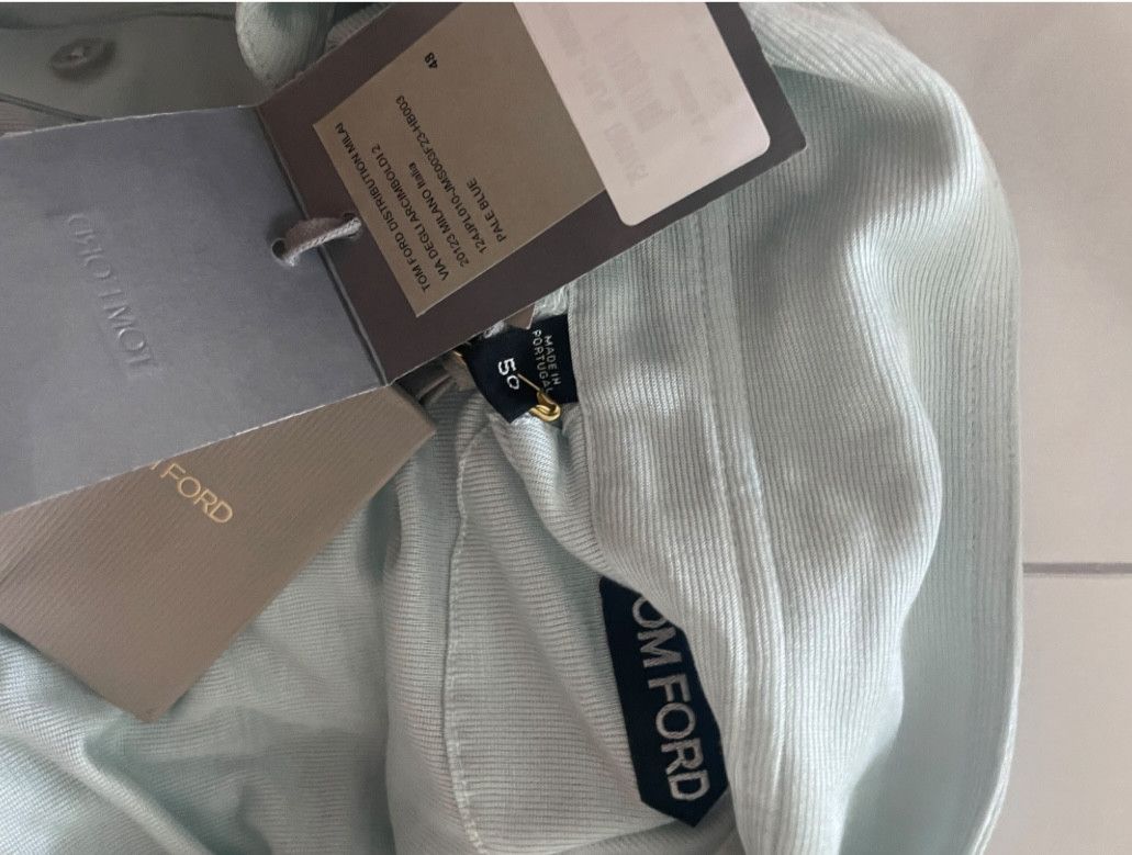 Tom Ford Silk Long-Sleeved Polo T-shirt - Size 50 - NWT Size US M / EU 48-50 / 2 - 3 Thumbnail
