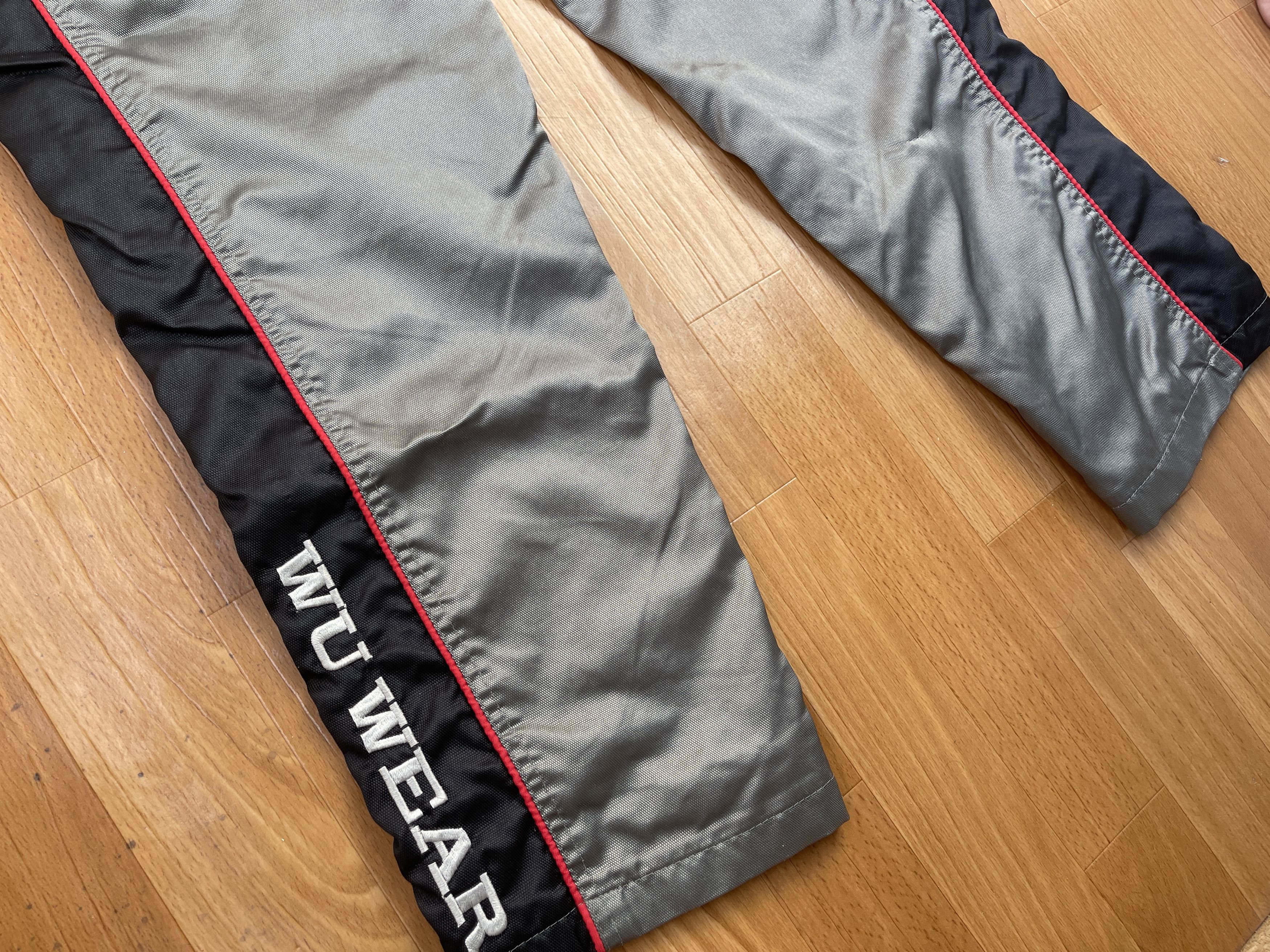 Wu-Tang Clan WU WEAR pants Wu-Tang Clan shiny vintage hip hop track 90s S Size US 30 / EU 46 - 4 Thumbnail