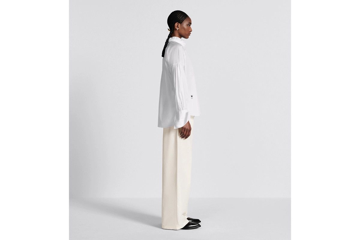 Dior o1bcso1str0225 Flared Pants in Ecru Size 28" / US 6 / IT 42 - 4 Thumbnail