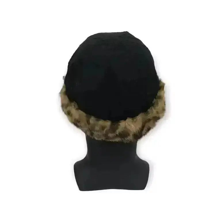 Japanese Brand Marylia Fur Fleece Plain Hat Size ONE SIZE - 3 Thumbnail