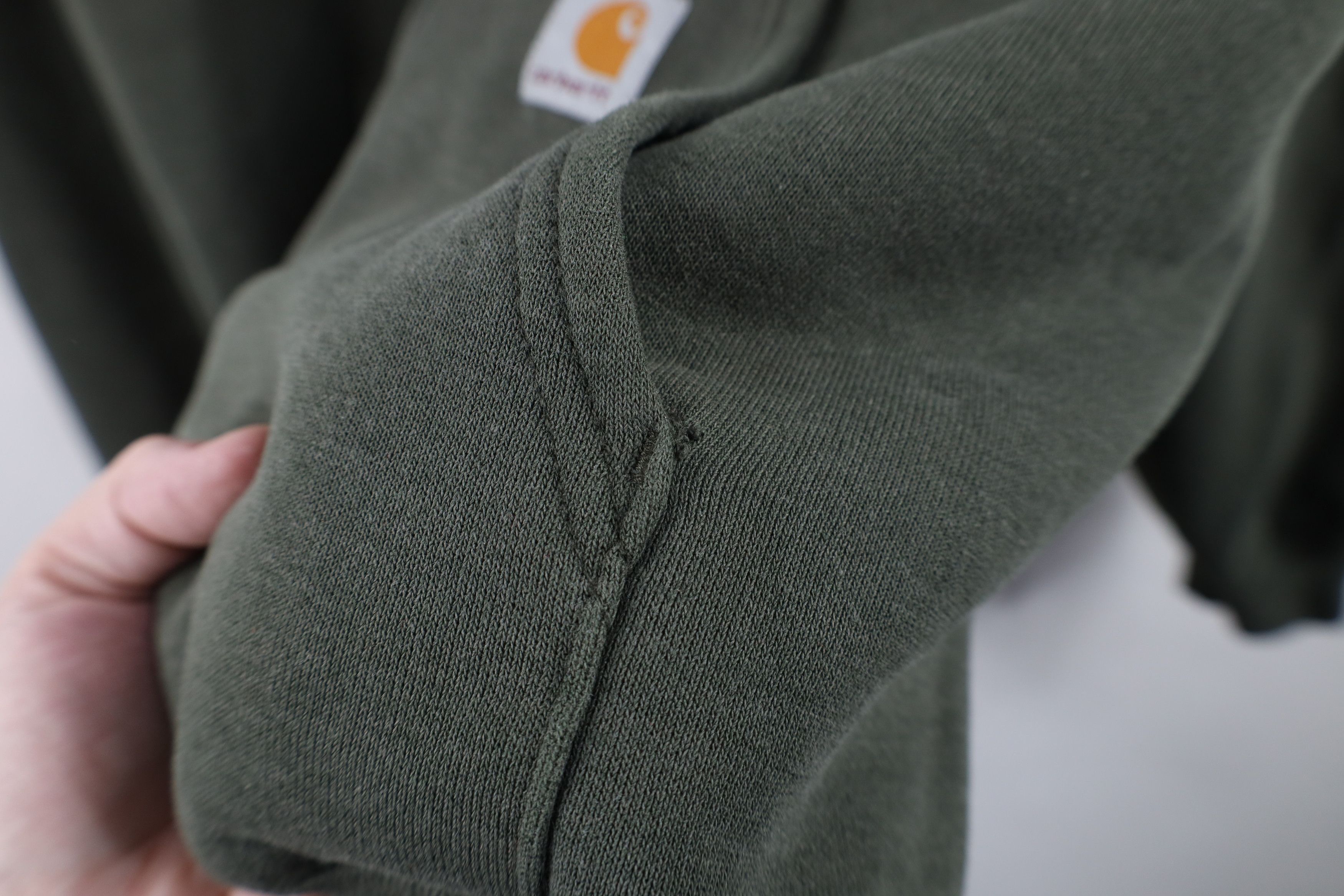 Carhartt Vintage Carhartt Spell Full Zip Hoodie Sweatshirt Green Size US L / EU 52-54 / 3 - 6 Thumbnail