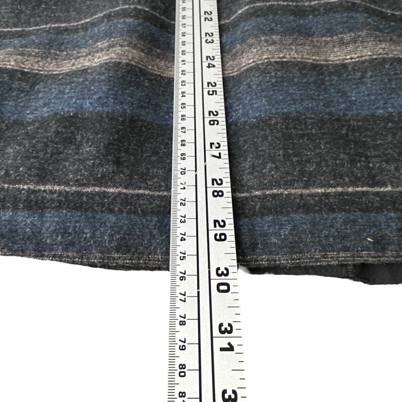 Pendleton Pendleton Jacket Men’s XL Blue Tan Gray Striped Wool Blend Size US XL / EU 56 / 4 - 12 Thumbnail
