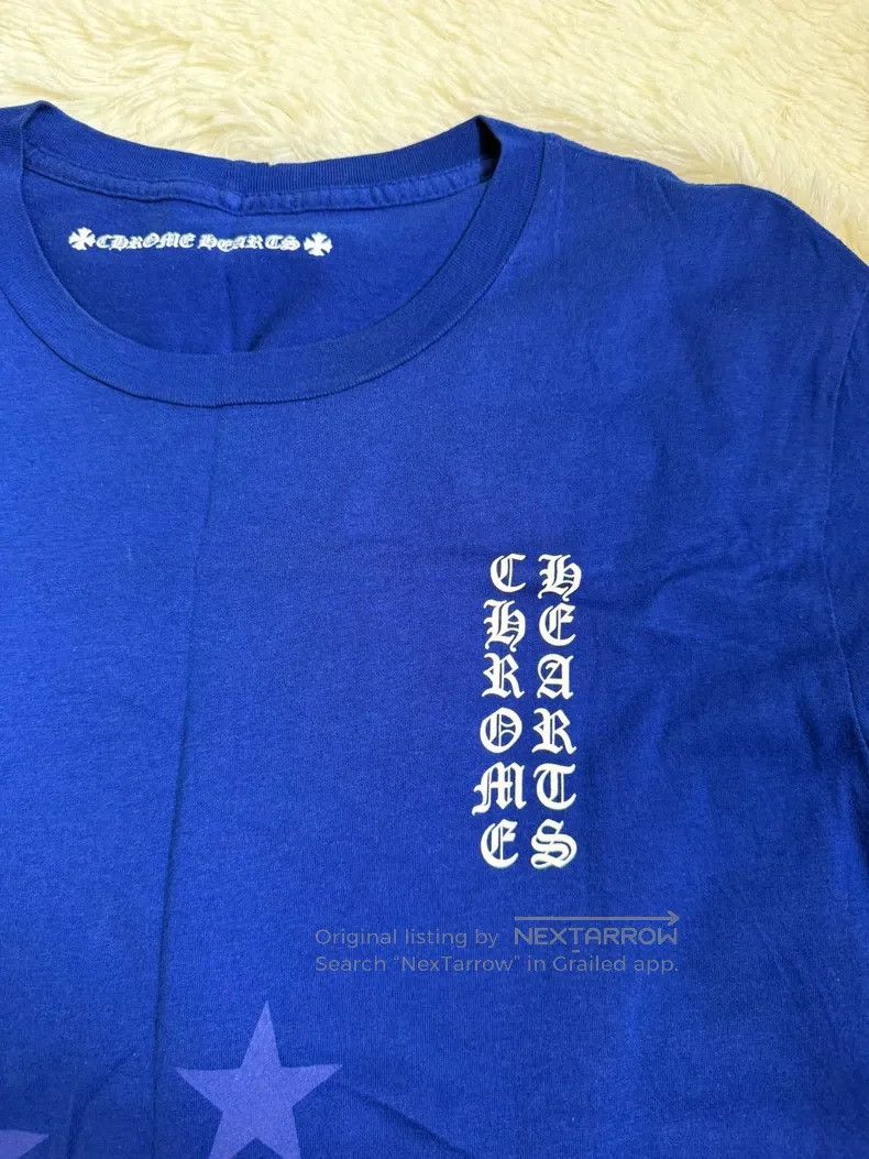 Chrome Hearts CHROME HEARTS Size M Scroll letter Star Royal Blue Short Sl Size US M / EU 48-50 / 2 - 4 Thumbnail