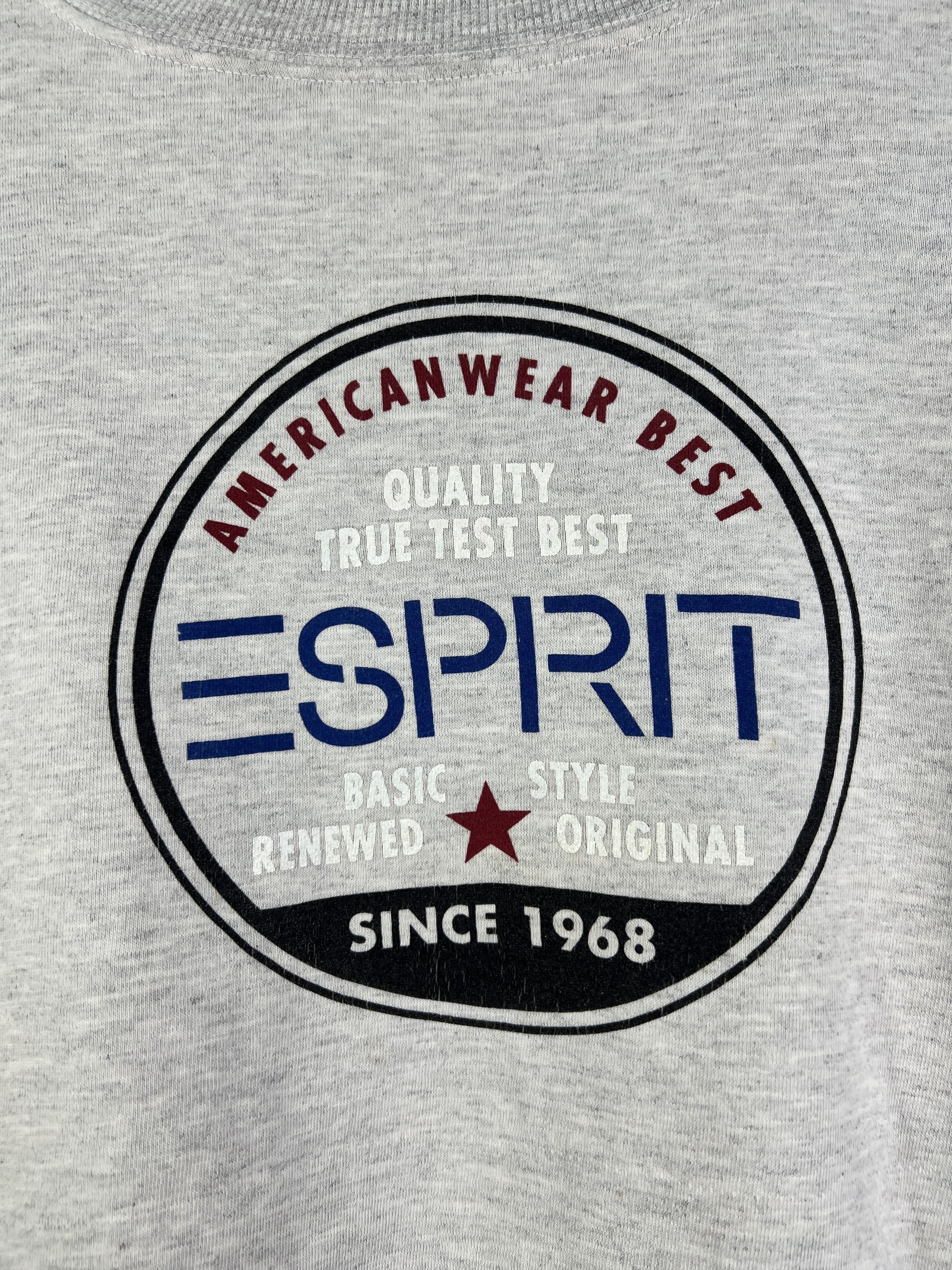 Esprit No.5076 Vintage Esprit Brand Logo Sweatshirt (L) Size US L / EU 52-54 / 3 - 2 Thumbnail