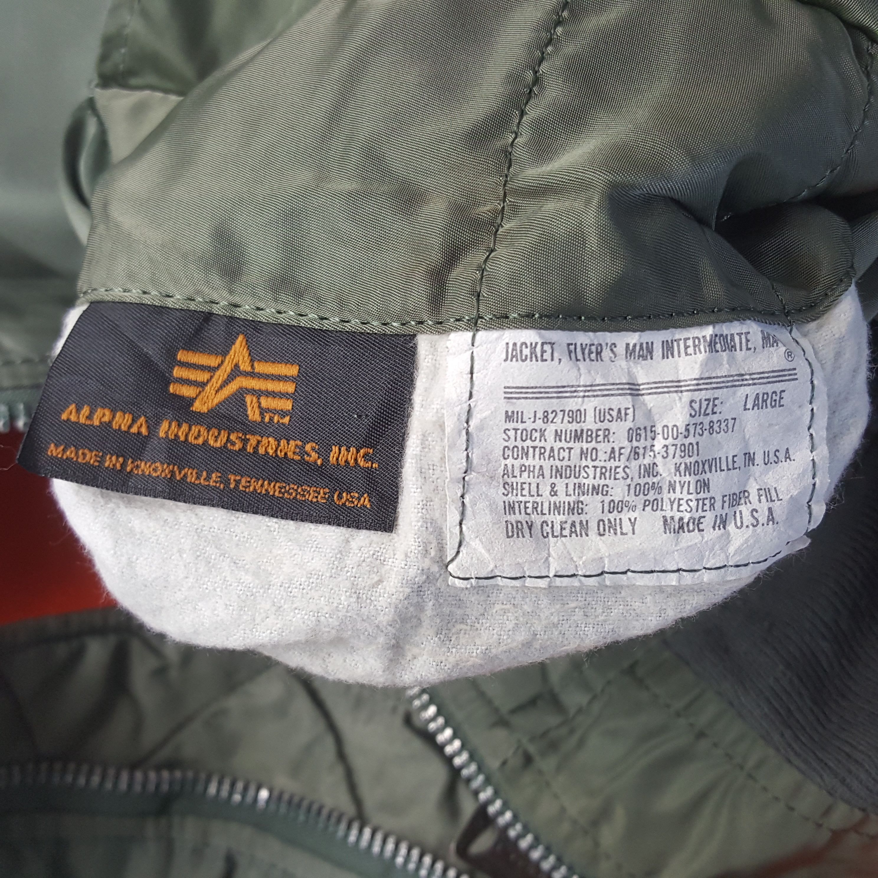 Alpha Industries Vintage Alpha Industries Custom Japan Bomber Jacket Size US L / EU 52-54 / 3 - 12 Thumbnail