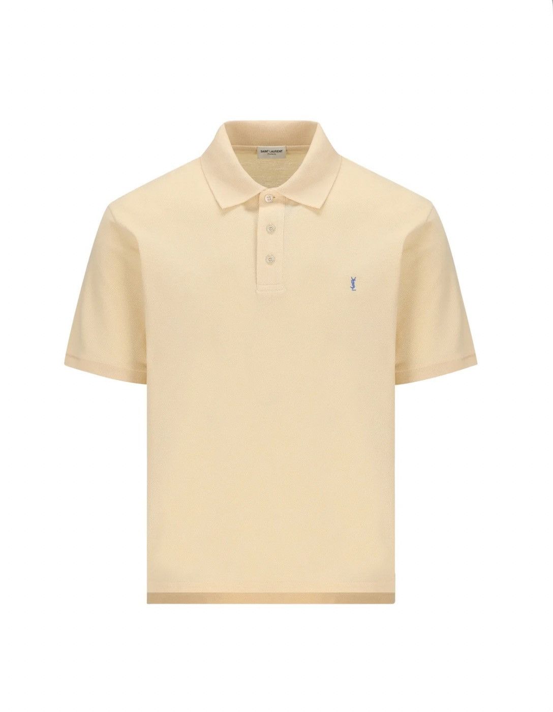Saint Laurent Paris Saint Laurent YSL polo shirt ( yellow ) Size US L / EU 52-54 / 3 - 1 Thumbnail