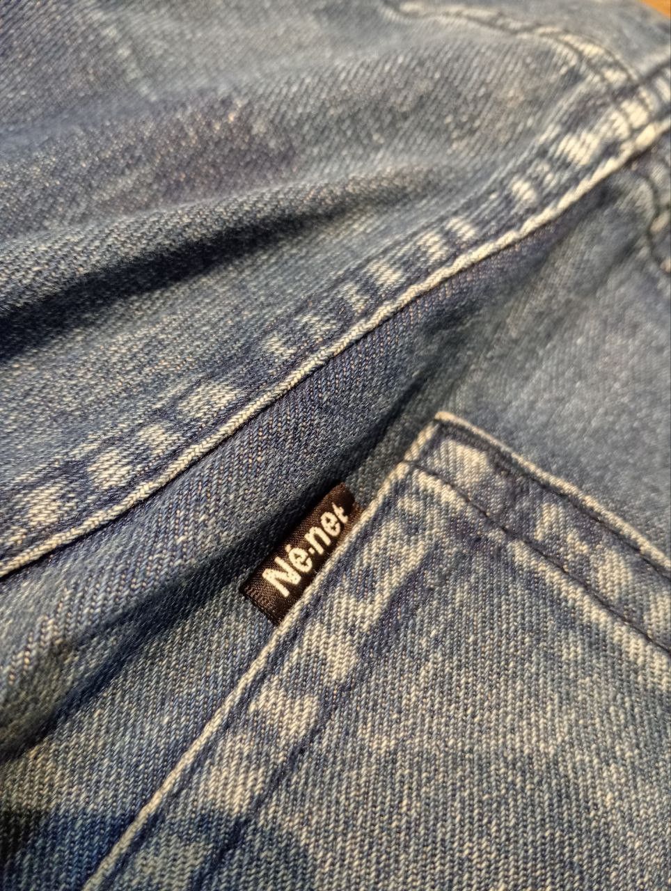 Ne-Net NE-NET ISSEY MIYAKE INDIGO DYE DENIM PANTS Size US 30 / EU 46 - 12 Thumbnail