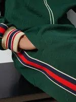 Gucci o1loc1c0226 662272 GG Jacquard Jersey Shorts in Green Size US 36 / EU 52 - 4 Thumbnail