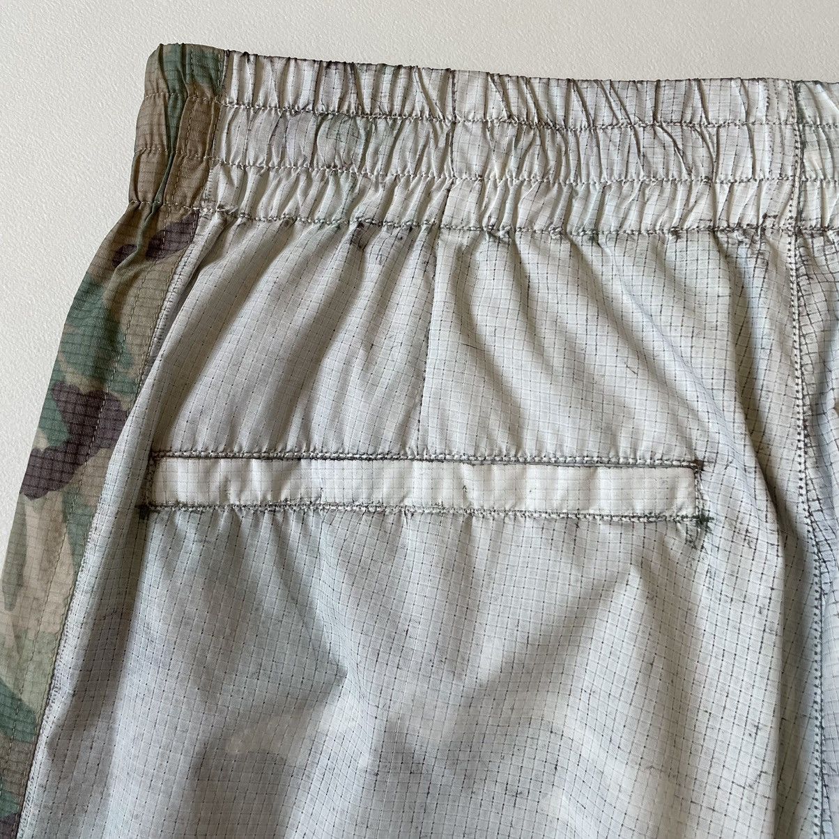 Dries Van Noten White Coated Camo Nylon Utility Trousers Size US 34 / EU 50 - 14 Thumbnail