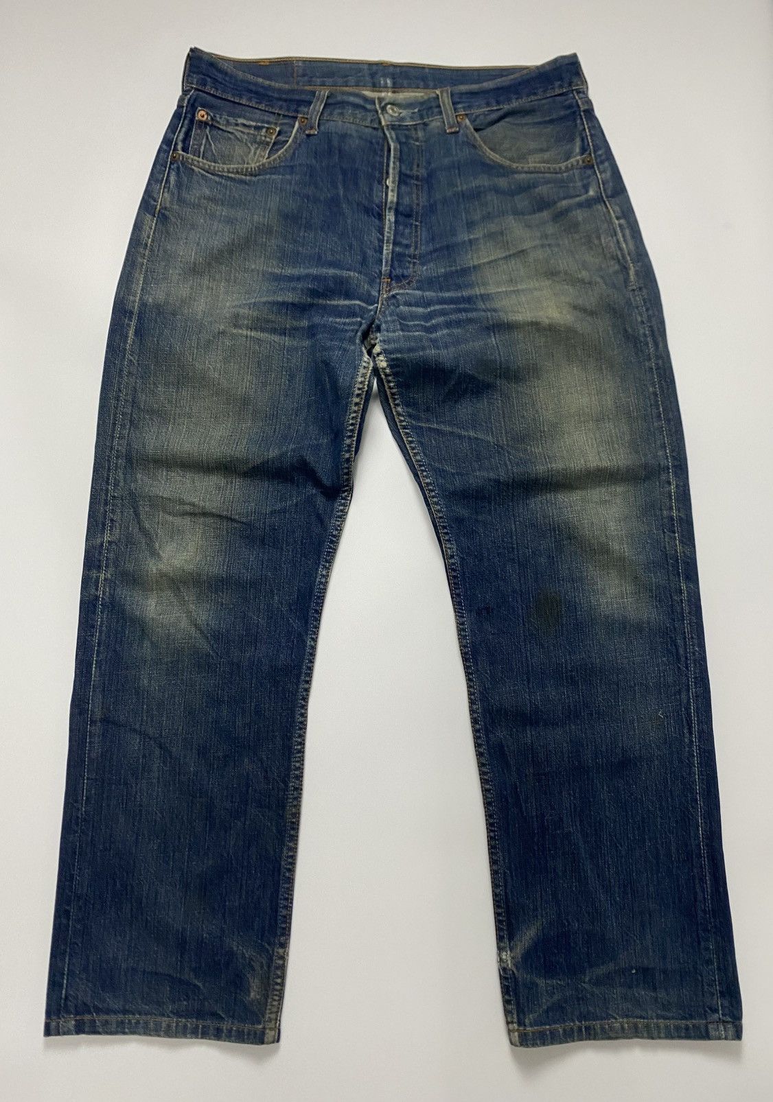 Levi's Vintage Levis 501 denim jeans Size US 34 / EU 50 - 1 Thumbnail
