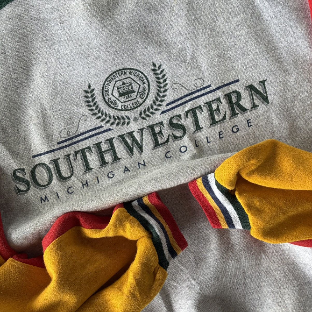 Other VINTAGE 90s SOUTHWESTERN MICHIGAN COLLEGE Size US XL / EU 56 / 4 - 5 Thumbnail