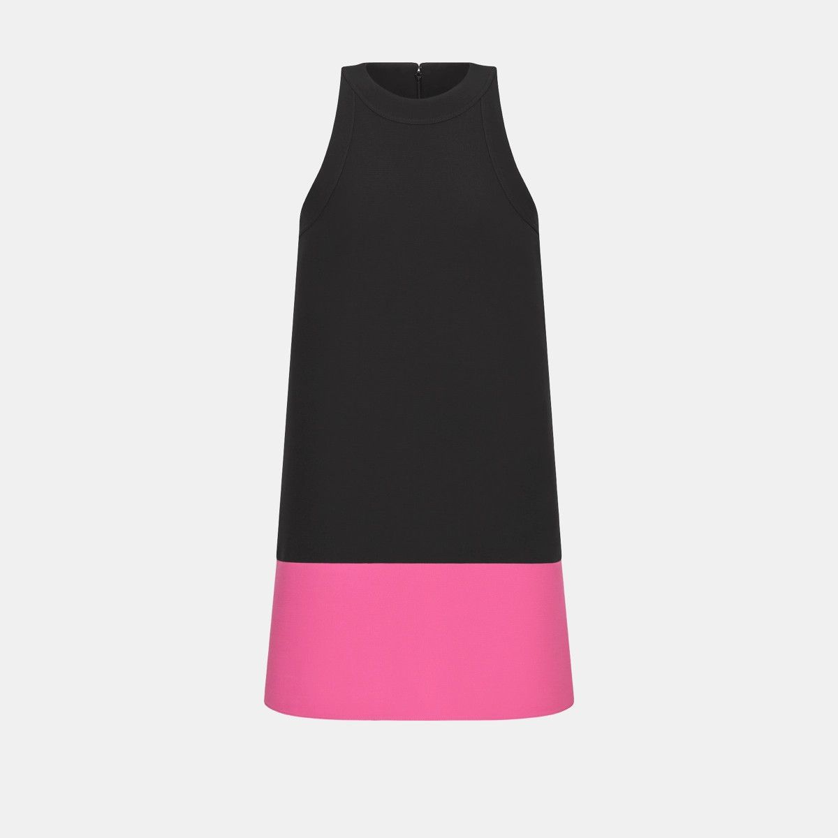 Dior o1bcso1str0225 A-Line Dress in Black/Pink Size 26" / US 2 / IT 38 - 1 Thumbnail