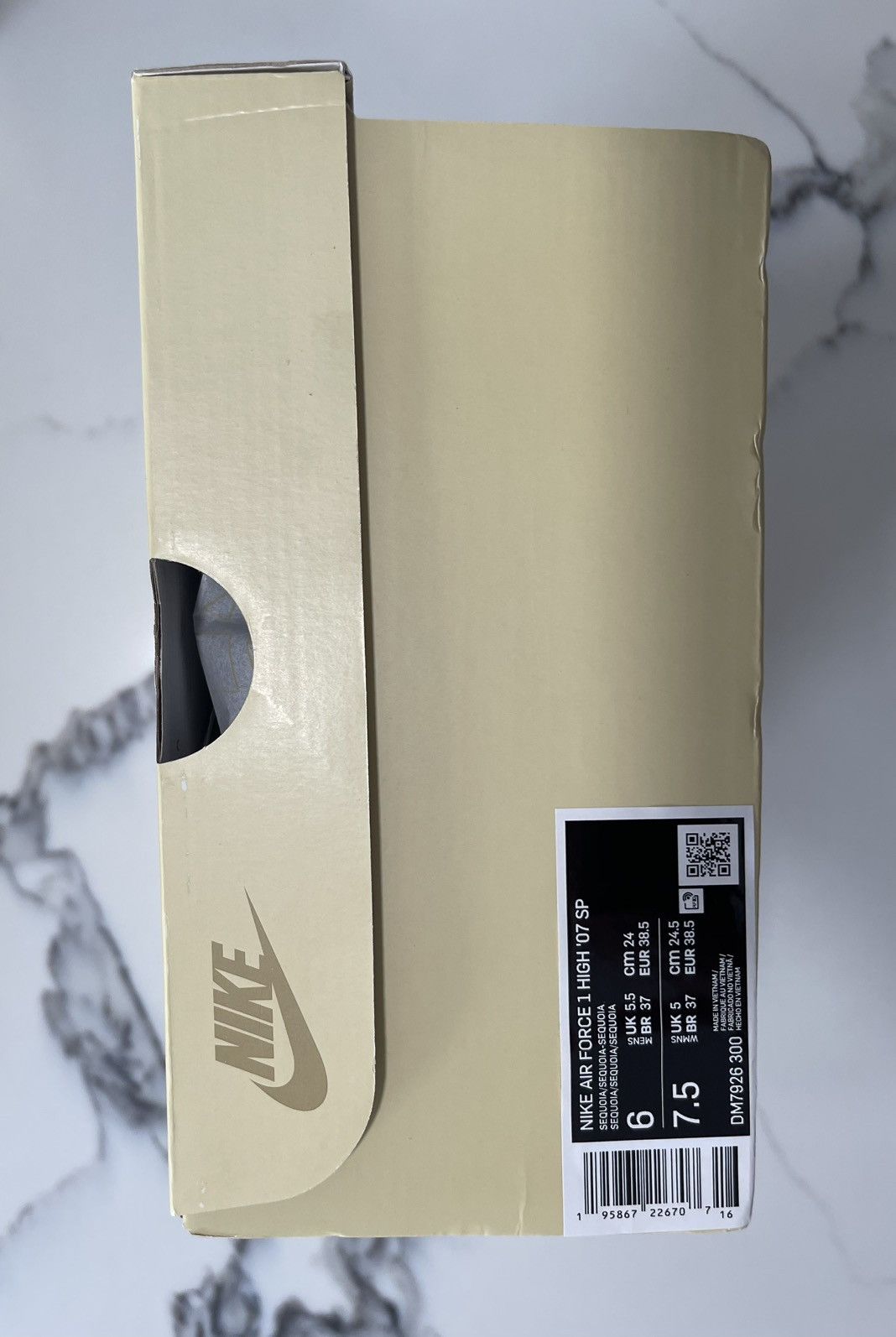 Billie Eilish × Nike Nike Billie Eilish X Air Force 1 ‘07 SP Sequoia Sz 6M/7.5W Size US 7.5 / IT 37.5 - 8 Thumbnail