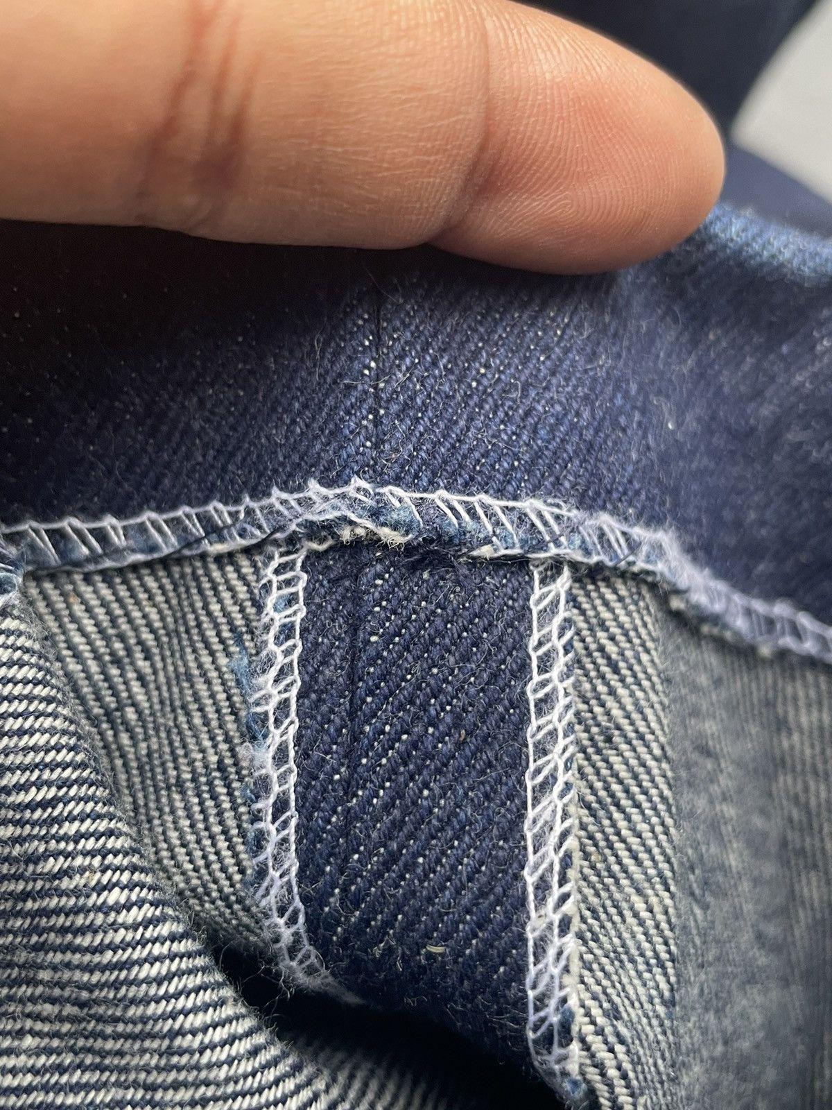 Le Grande Bleu (L.G.B.) × Vintage Vintage Unknown Brand Denim Size US 29 - 10 Thumbnail