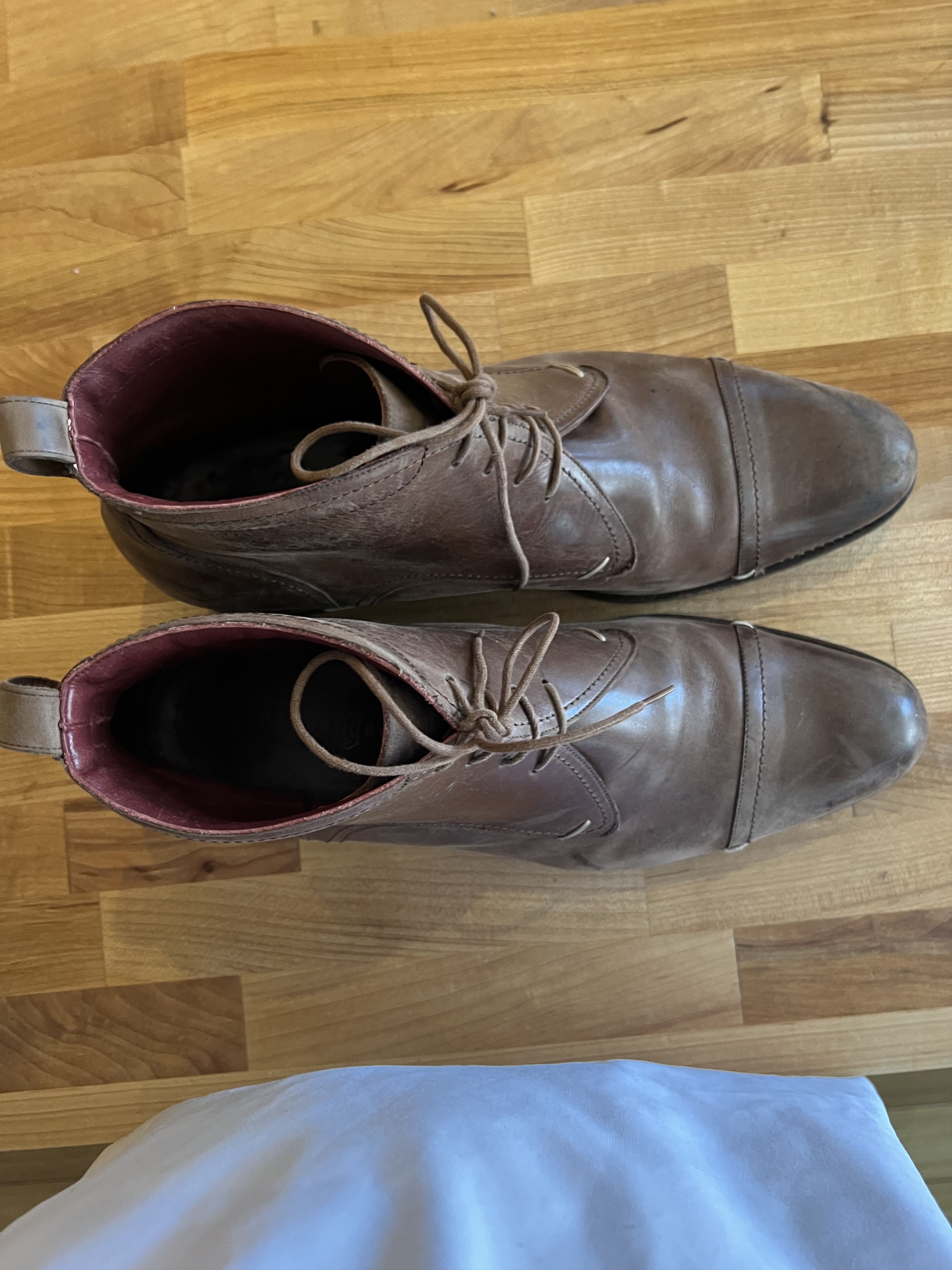 Rider Boot Co. Rider Boot Co. Jackson Men’s Dress Boots - Brown - Size: 12 Size US 12 / EU 45 - 4 Thumbnail