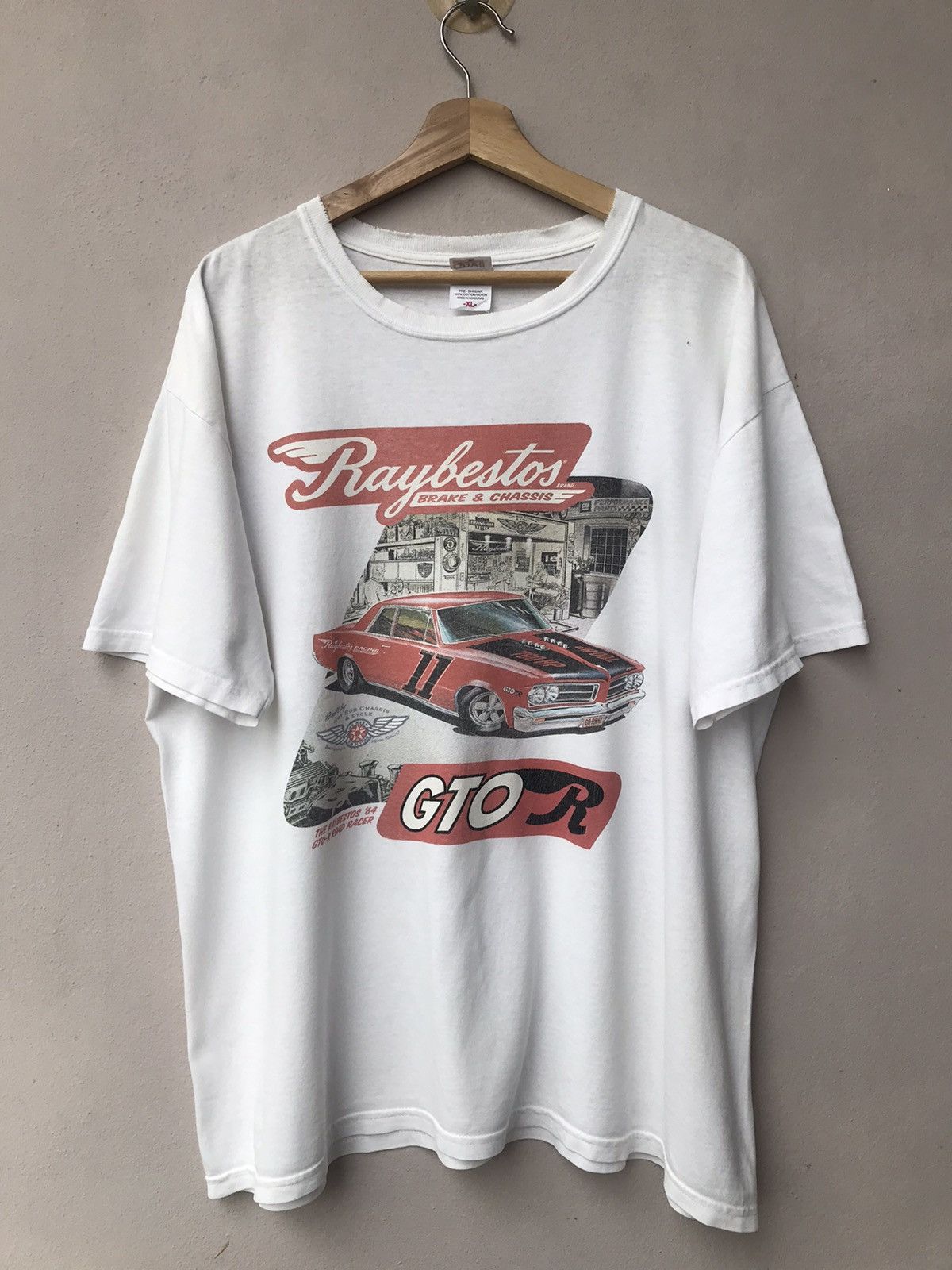NASCAR Vintage Distressed The Raybestos Racing 1964 GTO-R Tees Size US XL / EU 56 / 4 - 1 Thumbnail