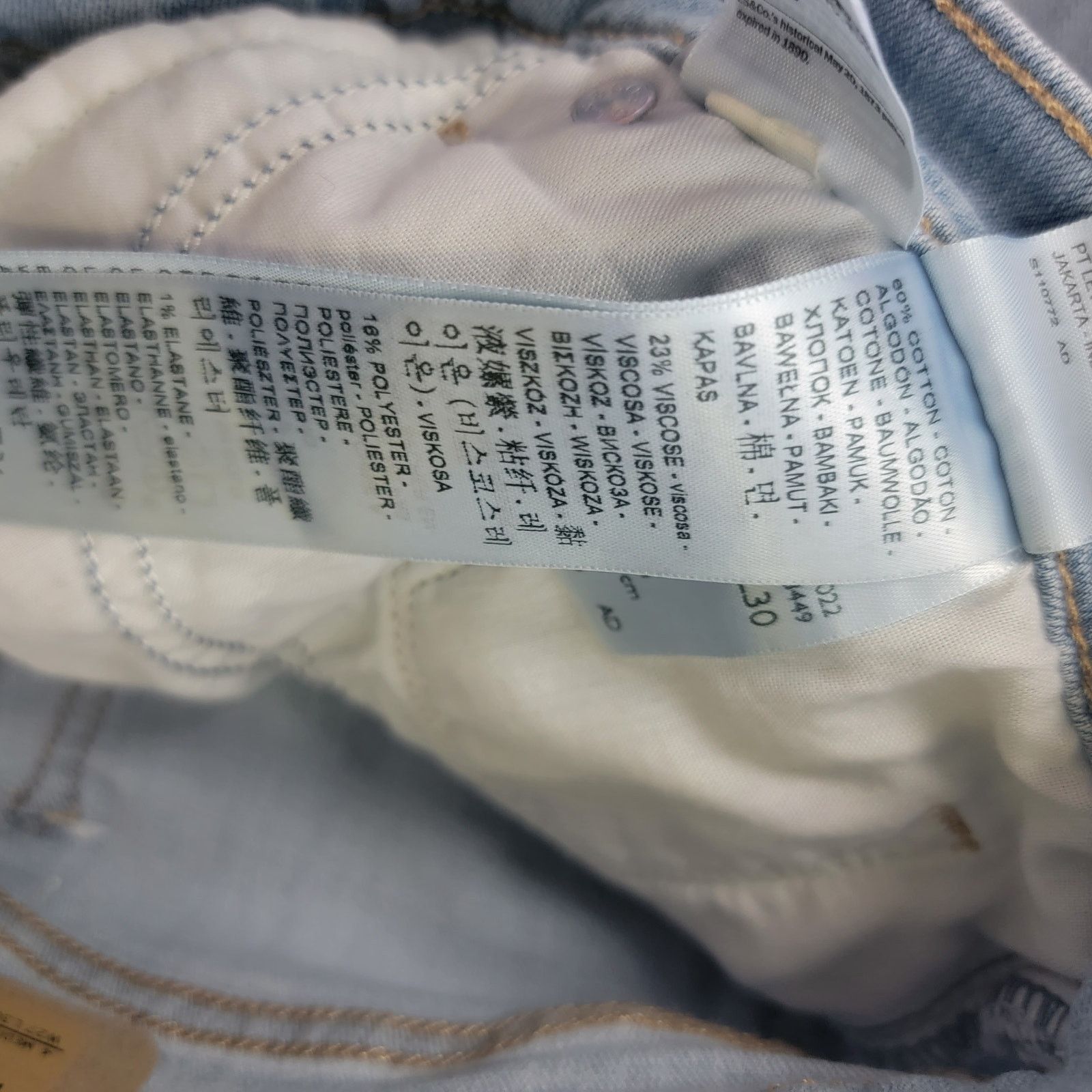 Levi's Levi's Light Wash Classic Straight Jeans Size 4 Size 27" / US 4 / IT 40 - 3 Thumbnail