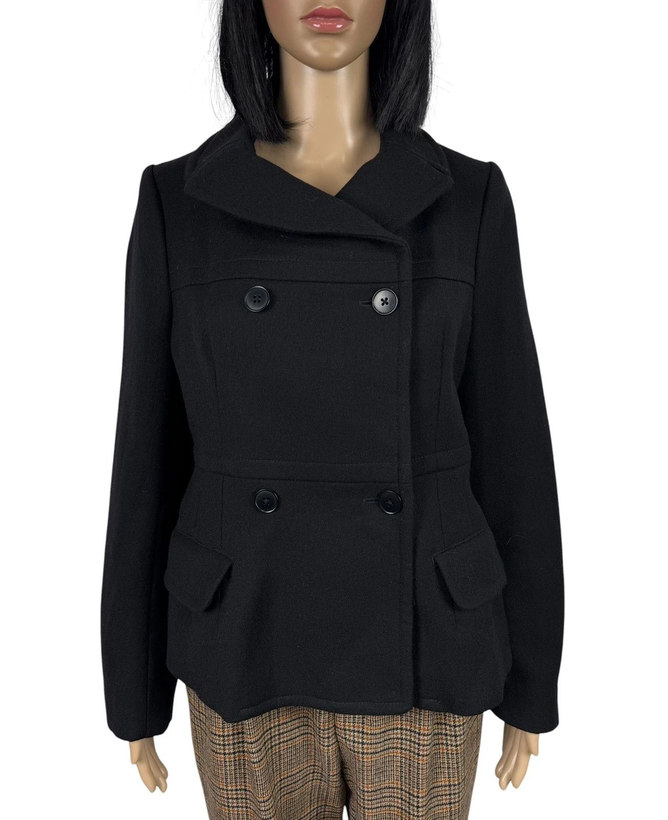 Jil Sander × Uniqlo +J Jil Sander Uniqlo Wool Pea Coat size M Size M / US 6-8 / IT 42-44 - 2 Thumbnail