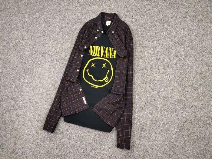 Flannel Vintage Flannel Shirt Travis Scott Style Size US M / EU 48-50 / 2 - 3 Thumbnail