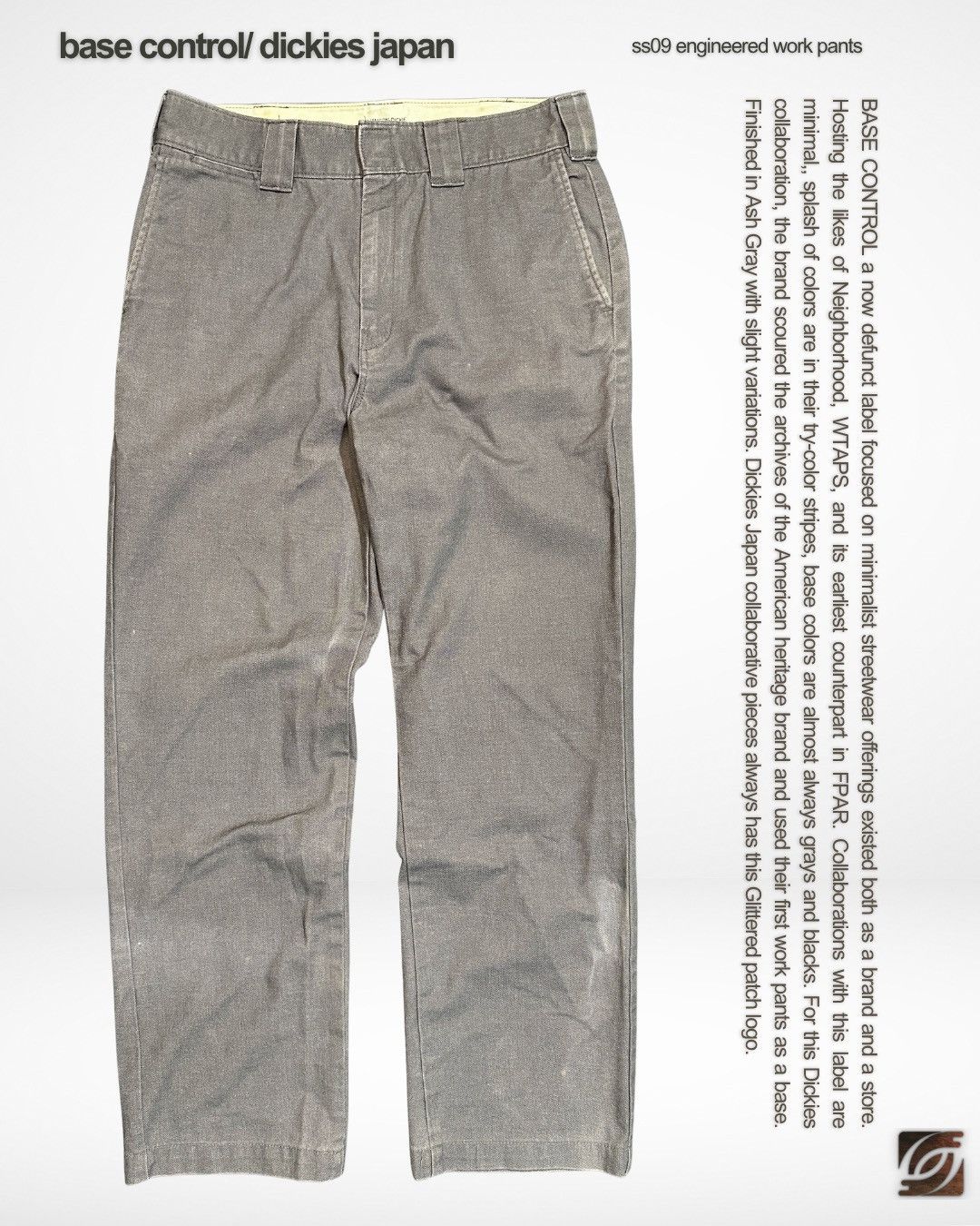 Dickies × Needles SS09 for Base Control Engineered Work Pants Size US 31 - 1 Thumbnail