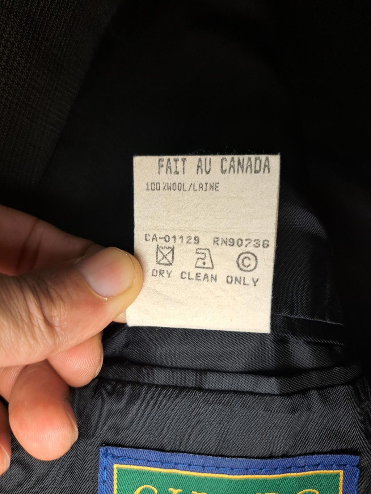 Polo Ralph Lauren VINTAGE GLEN PLAID Ralph Lauren Sport Coat 40S Gray Wool Size 40S - 4 Thumbnail