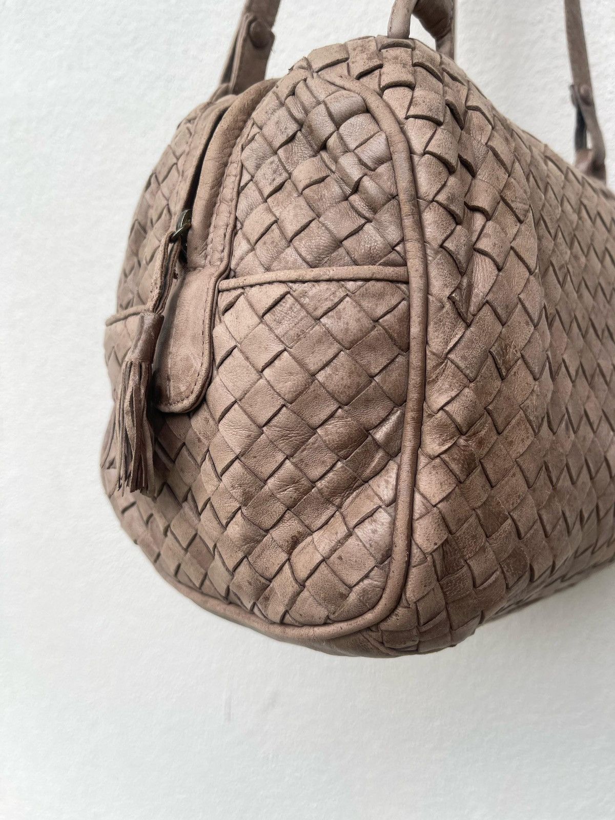 Bottega Veneta × Designer × Vintage Bottega Veneta Shoulder Box Bag Size ONE SIZE - 16 Thumbnail