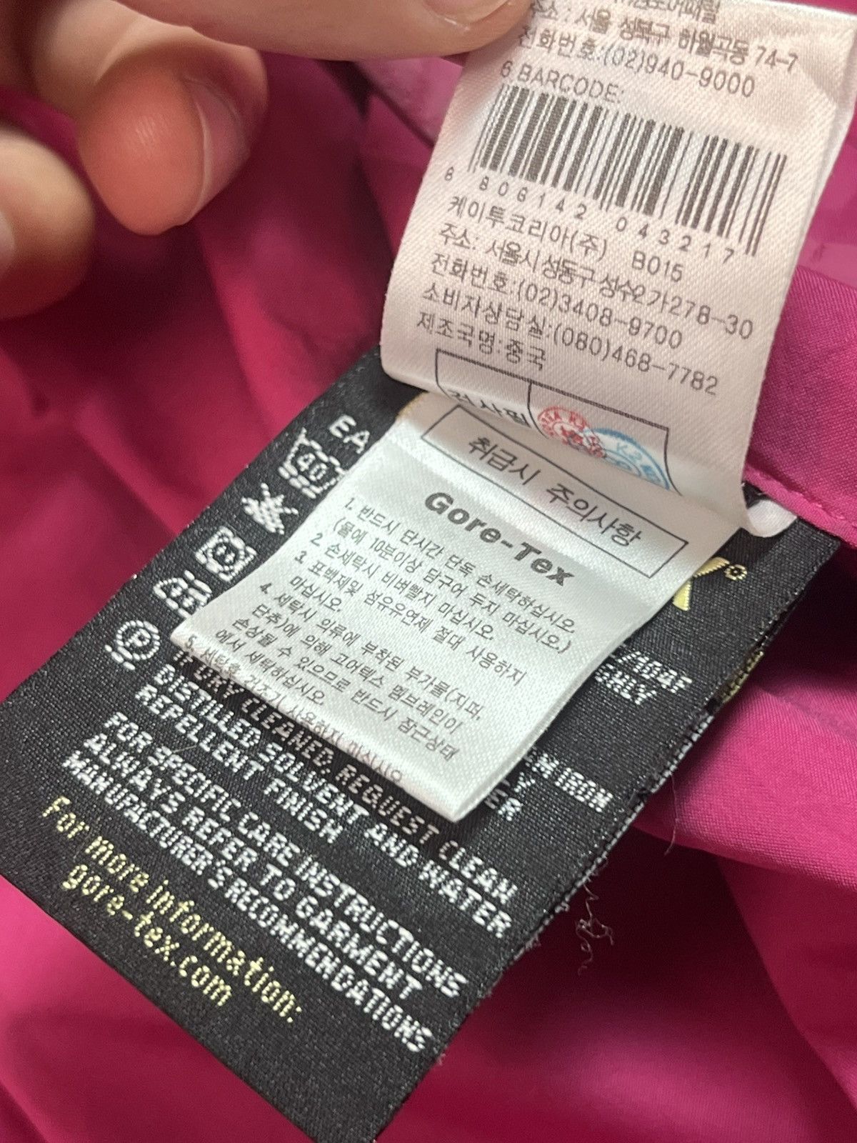 K2 K2 Gore-Tex Extreme Pink Gorpcore Jacket Size M / US 6-8 / IT 42-44 - 16 Thumbnail