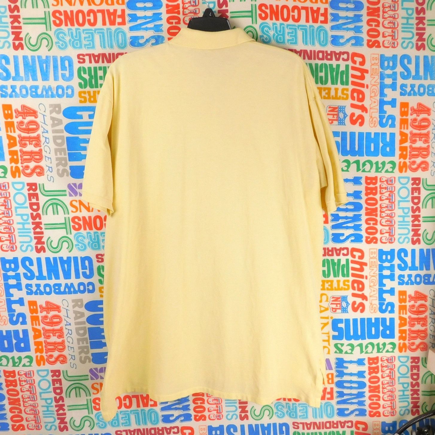 Polo Ralph Lauren Ralph Lauren Polo Shirt Size L Pale Yellow Blue Pony 90s Size US L / EU 52-54 / 3 - 4 Thumbnail