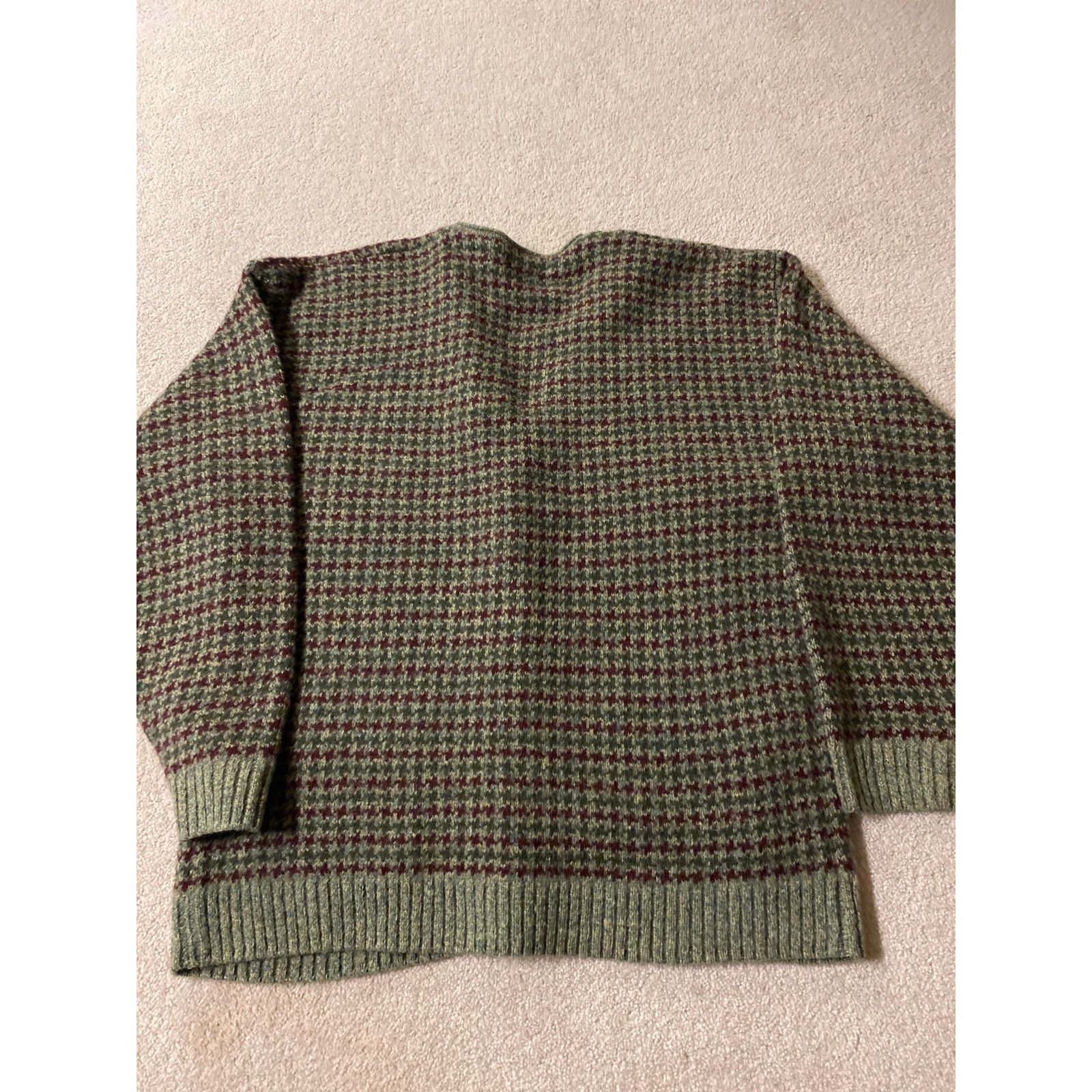 Arrow 100% Wool River Arrow Vintage look Medium Cardigan Men Size US M / EU 48-50 / 2 - 7 Thumbnail