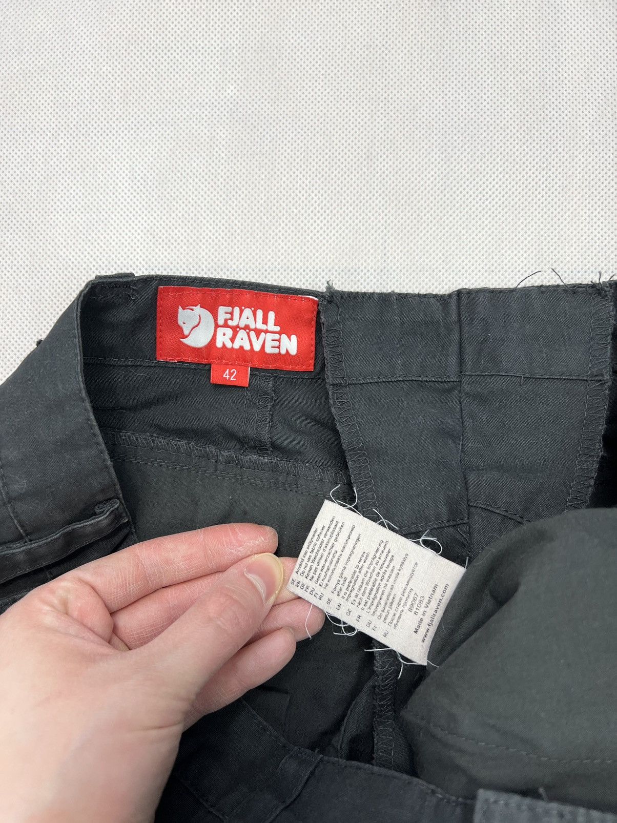 Fjallraven Cargo Pants Fjallraven G-1000 Logo Size US 33 - 3 Thumbnail