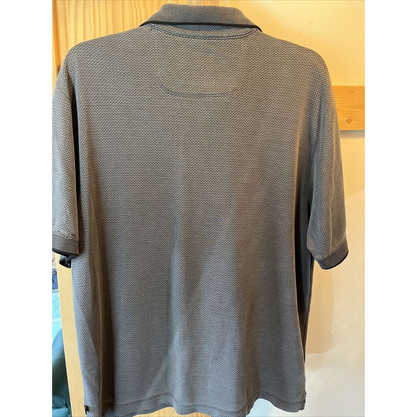 Tommy Bahama Tommy Bahama Men’s Large Gray Modal Blend button Polo Shirt Size US L / EU 52-54 / 3 - 10 Thumbnail
