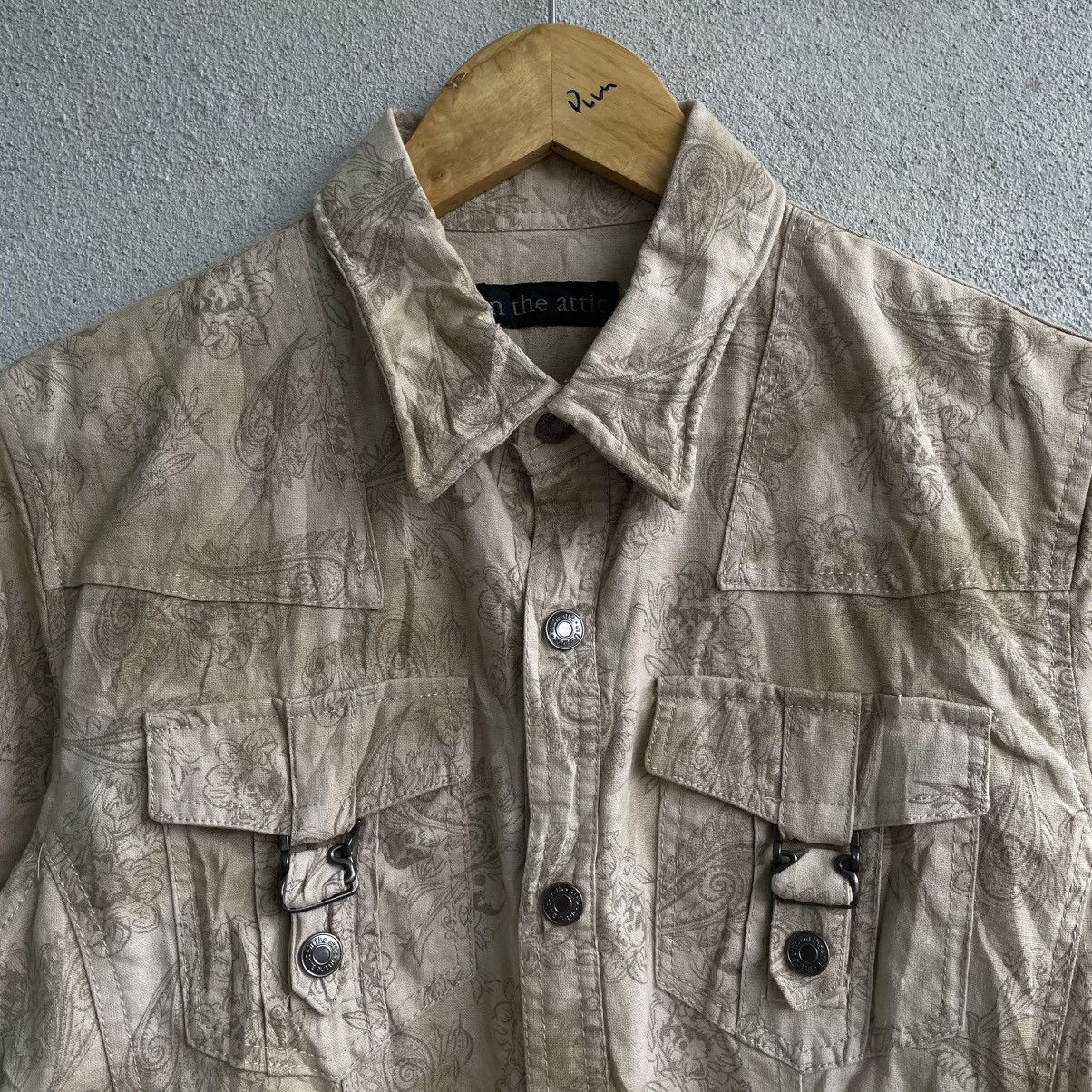 In The Attic Vintage In The Attic Denim Button Up Shirt Size US M / EU 48-50 / 2 - 2 Thumbnail