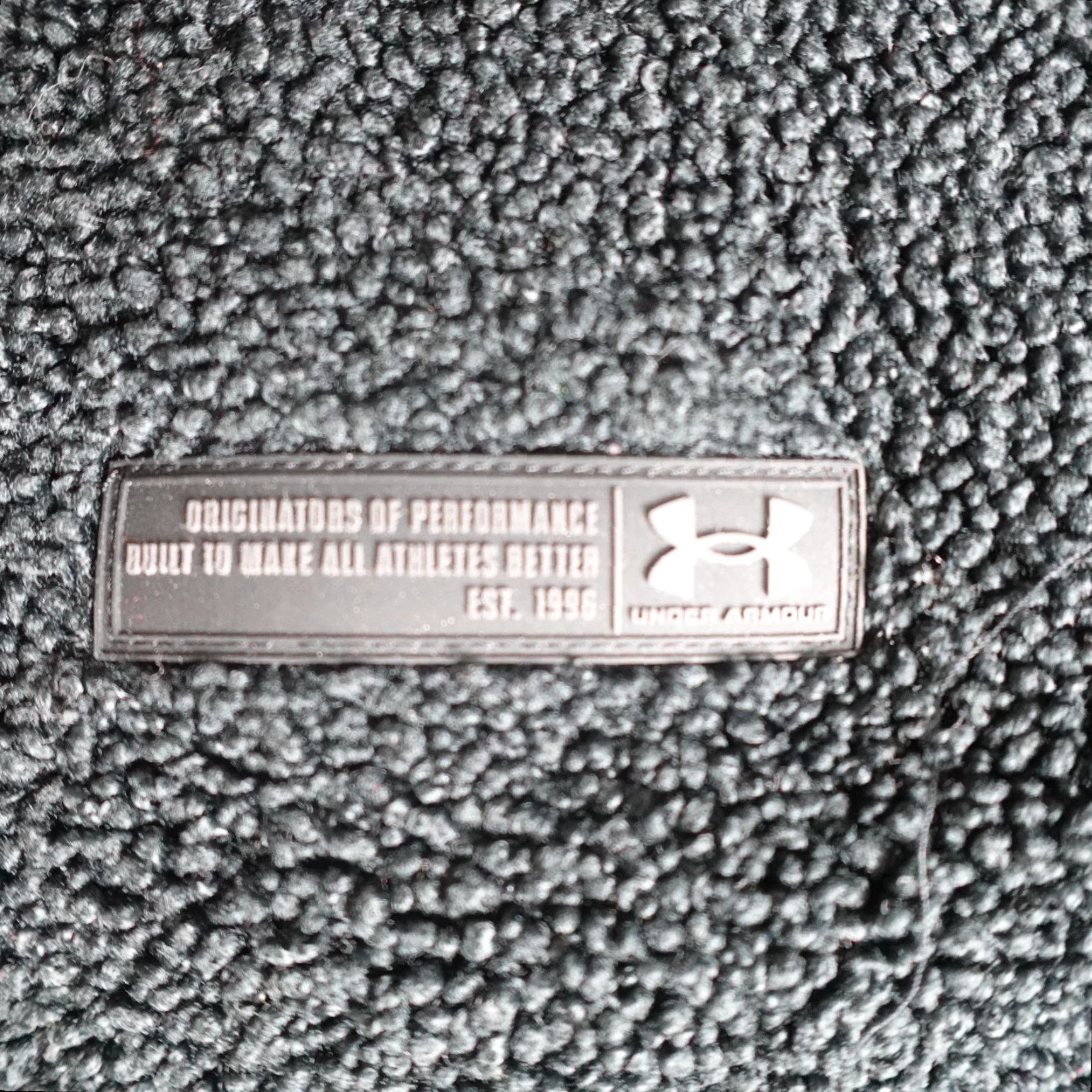 Under Armour Under Armour Womens Jacket L Black Boucle Anorak Hooded Full Zip Activewear Size L / US 10 / IT 46 - 4 Thumbnail