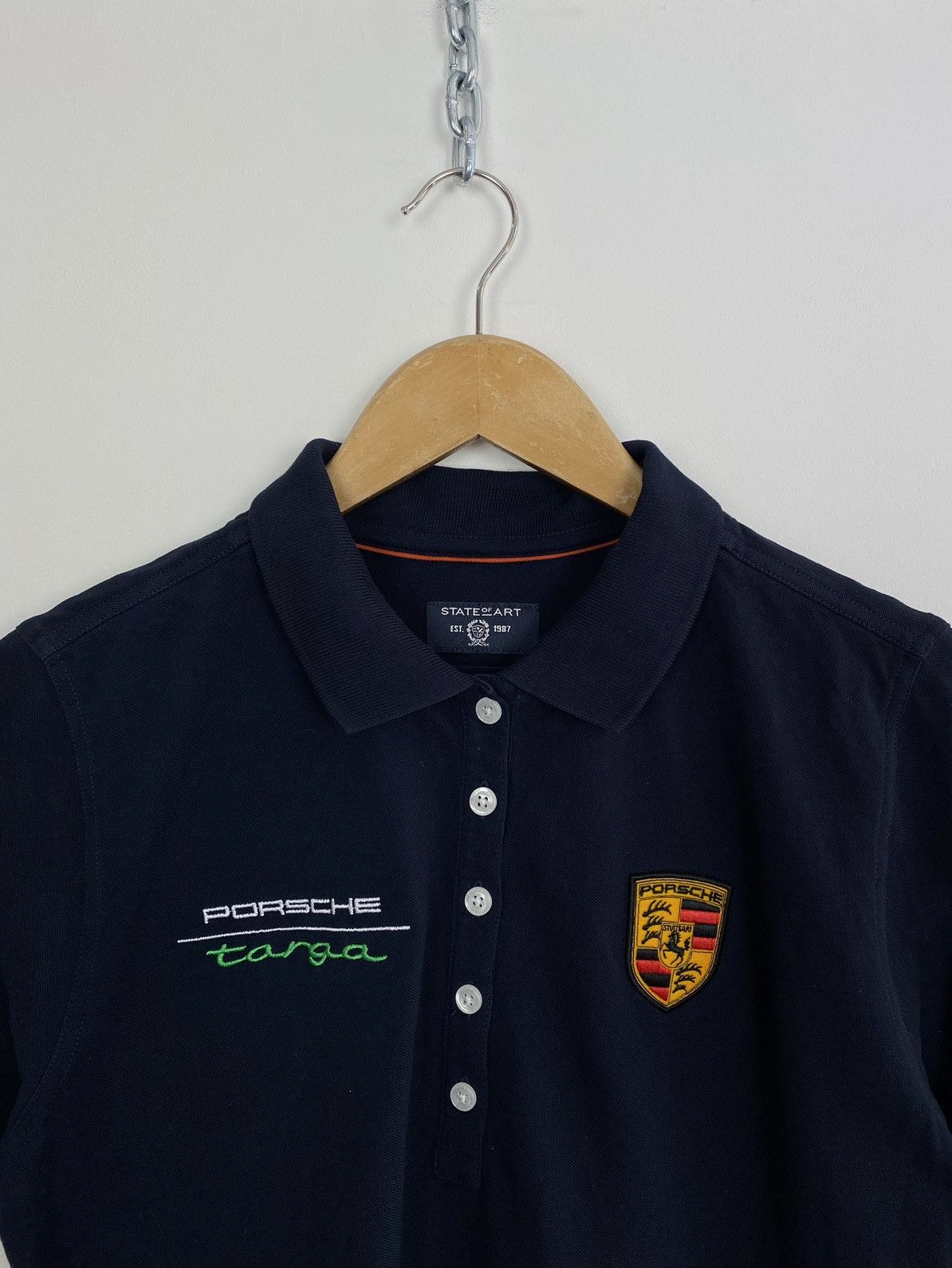 Porsche Design State Of Art Porsche Targa Polo Short Size M Blue Top Size M / US 6-8 / IT 42-44 - 2 Thumbnail
