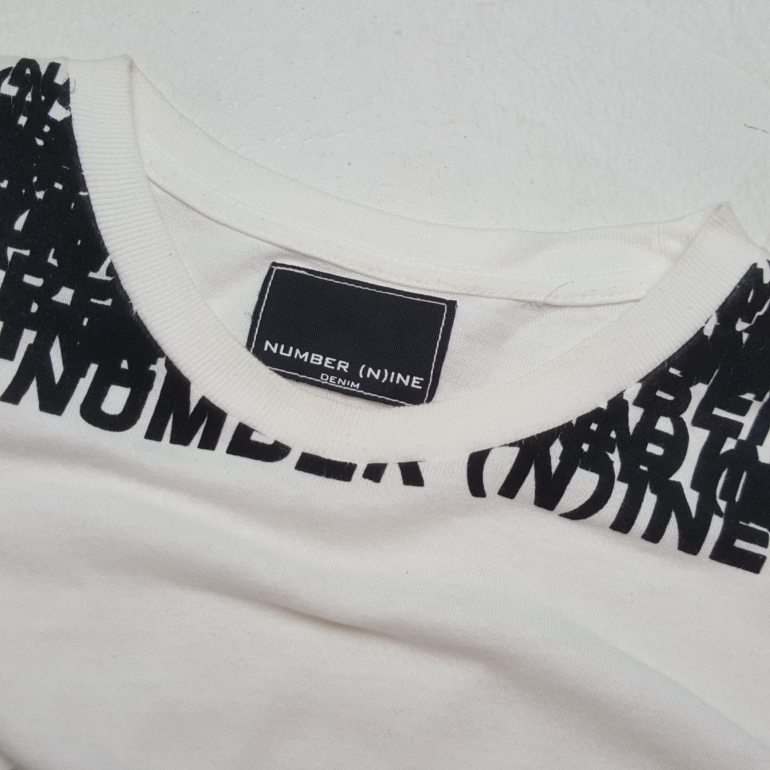 Japanese Brand × Number (N)ine × Vintage Vintage NUMBER (N)INE Japanese Fashion Brand T-Shirts Size US M / EU 48-50 / 2 - 8 Thumbnail