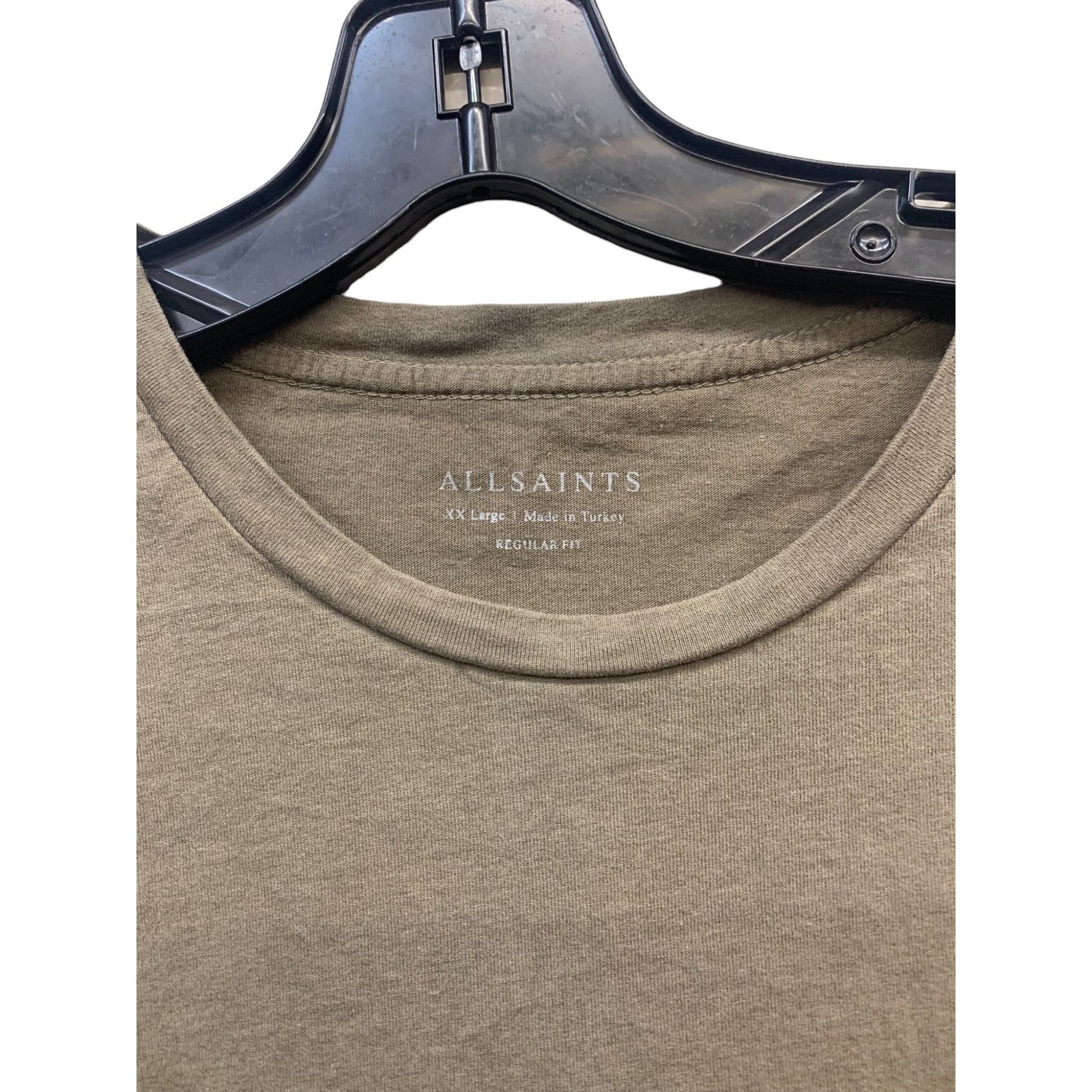 Allsaints ALLSAINTS Brace Contrast Brushed Cotton T-Shirt sz XXL Size US XXL / EU 58 / 5 - 4 Thumbnail