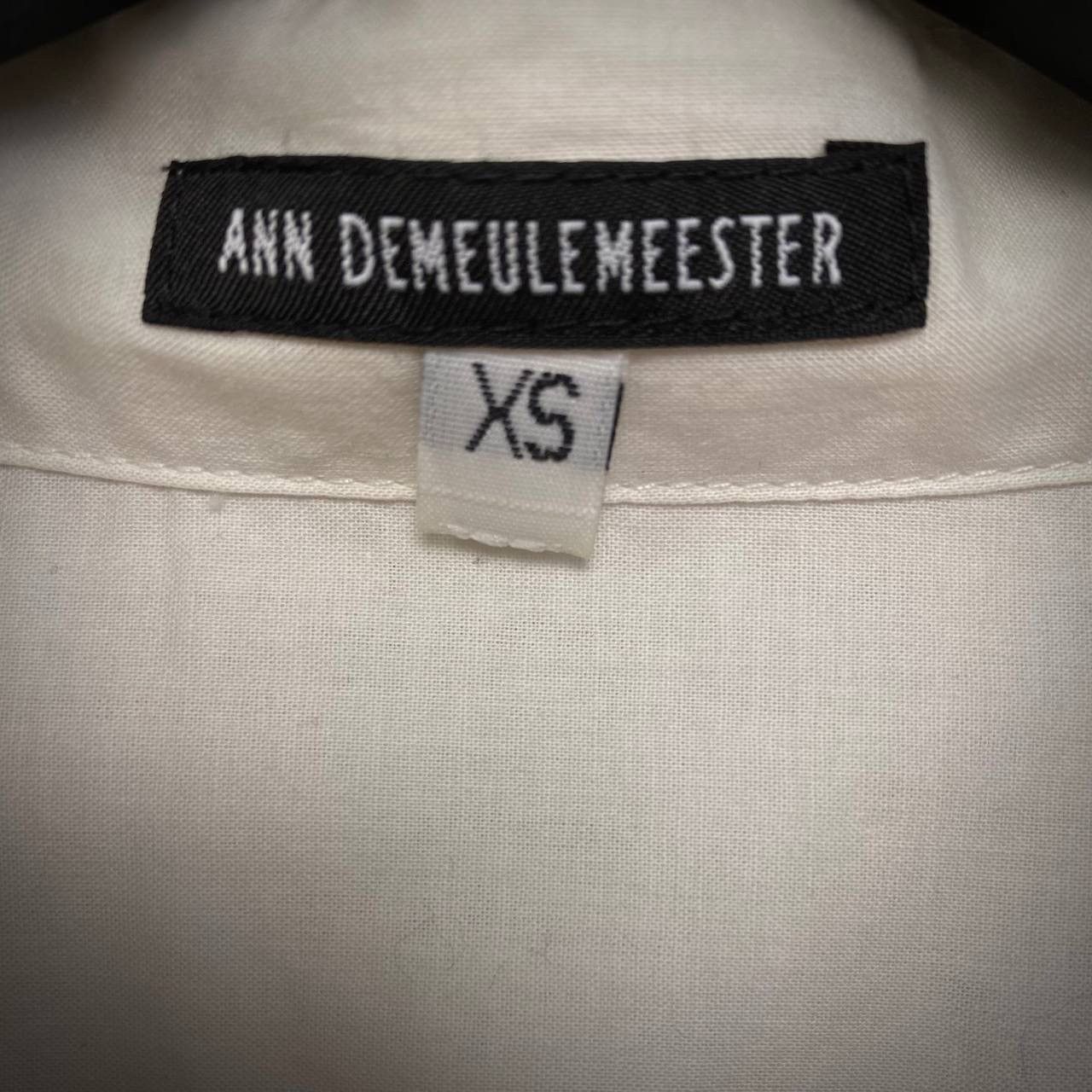 Ann Demeulemeester Shirt contrasting sleeves S-M Size 46R - 8 Thumbnail